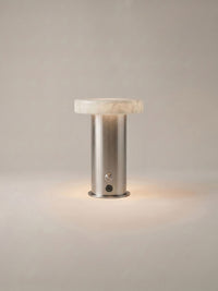 Orel Portable Lamp | Stainless Steel