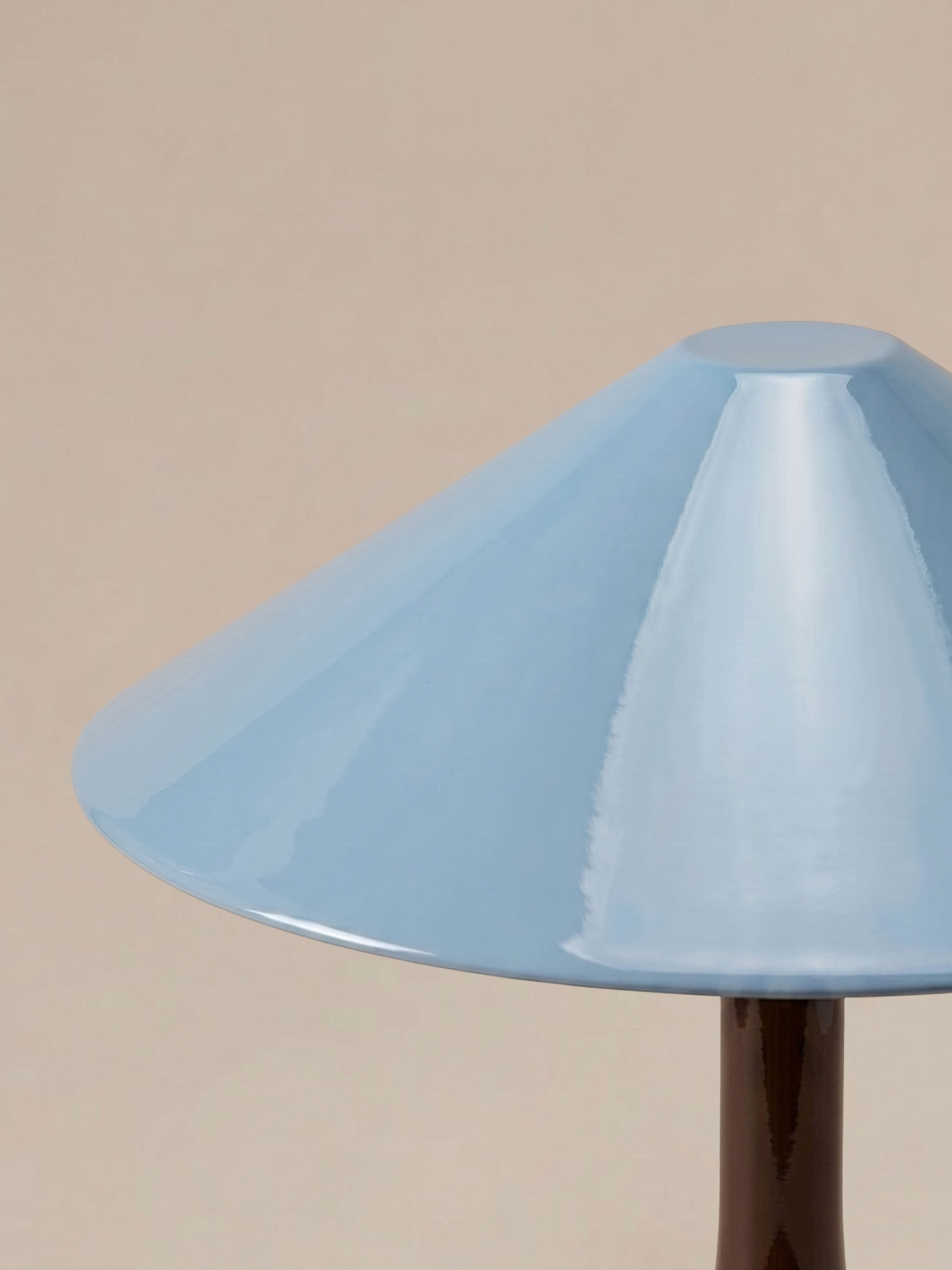 Nova Große tragbare Lampe | Burgunderrot