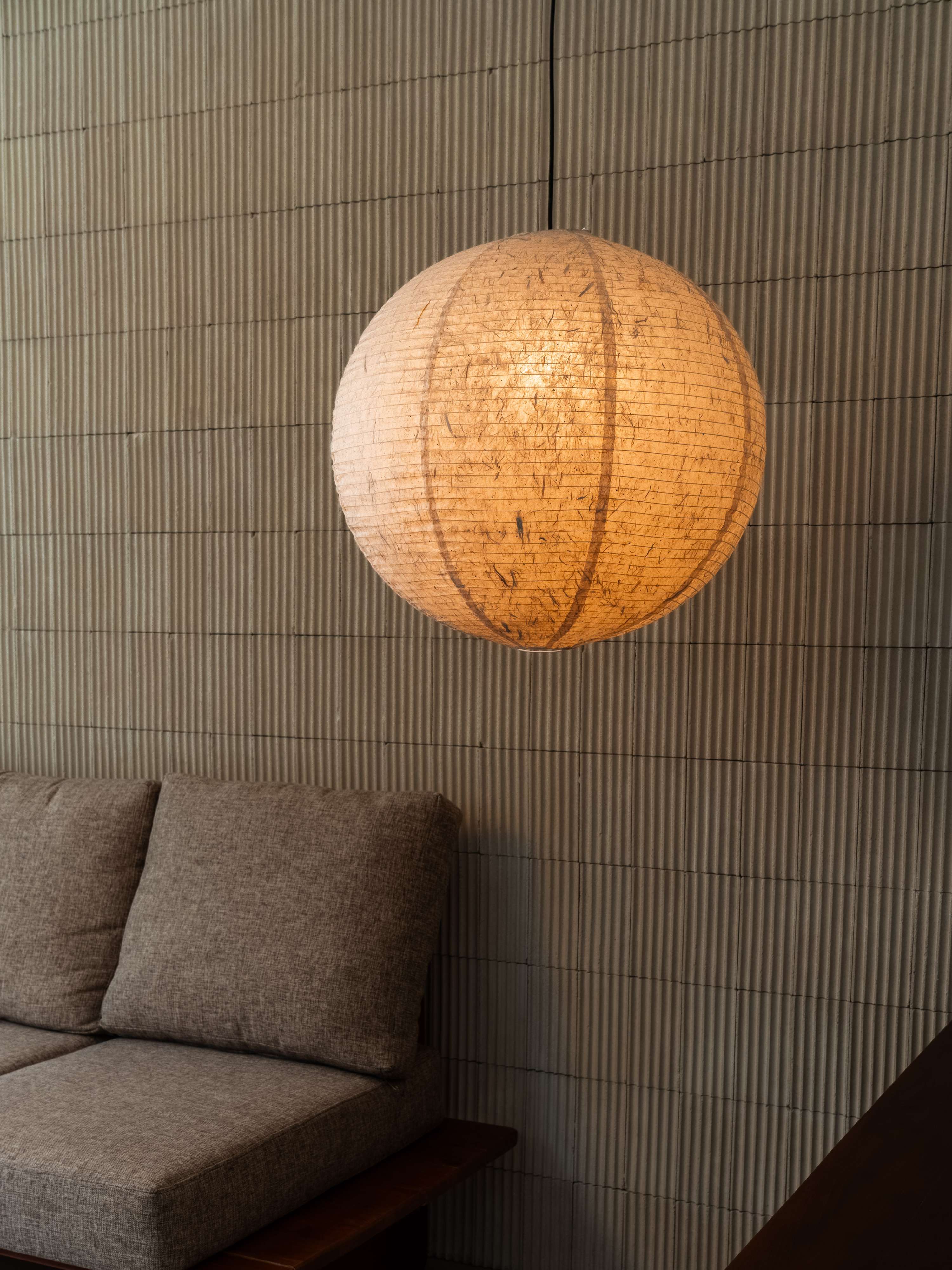 Pre-Order | IKIN Pendant B1 | Natural Mulberry Paper | Round Shape - Multiple Sizes