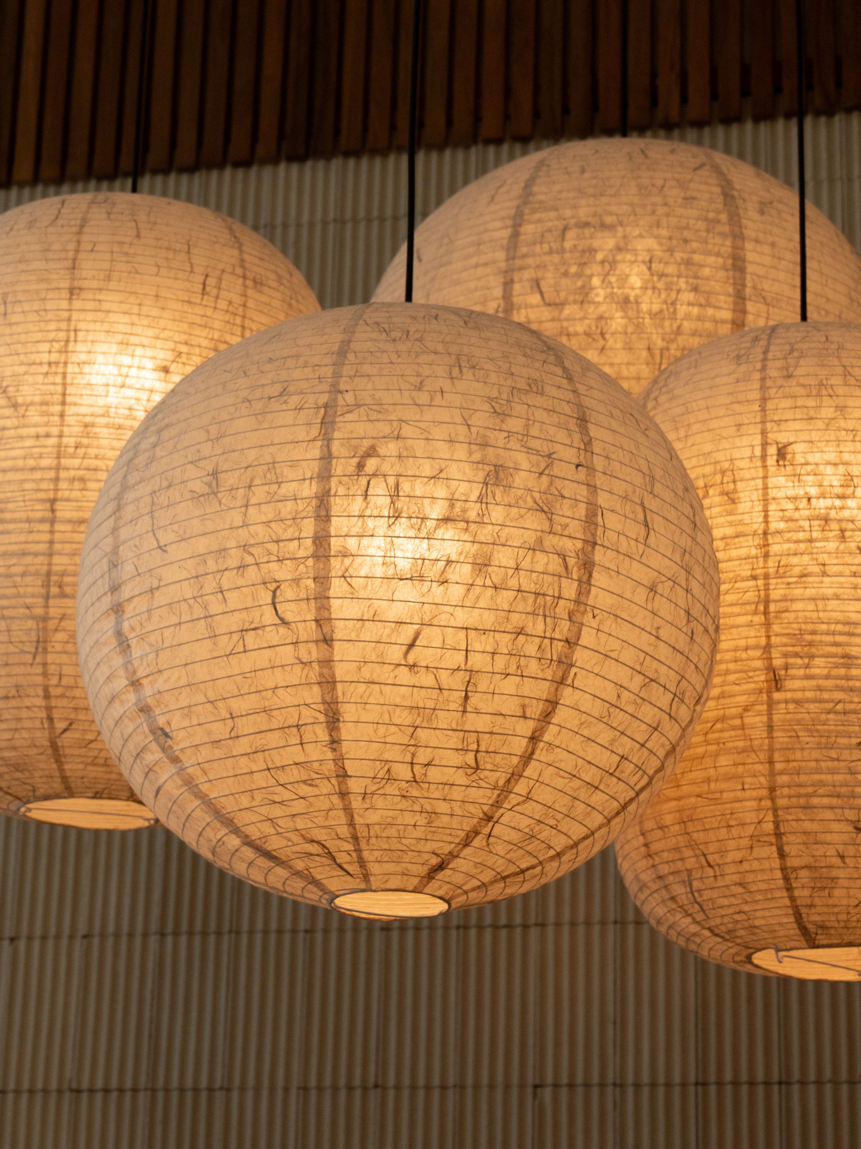 Pre-Order | IKIN Pendant B1 | Natural Mulberry Paper | Round Shape - Multiple Sizes