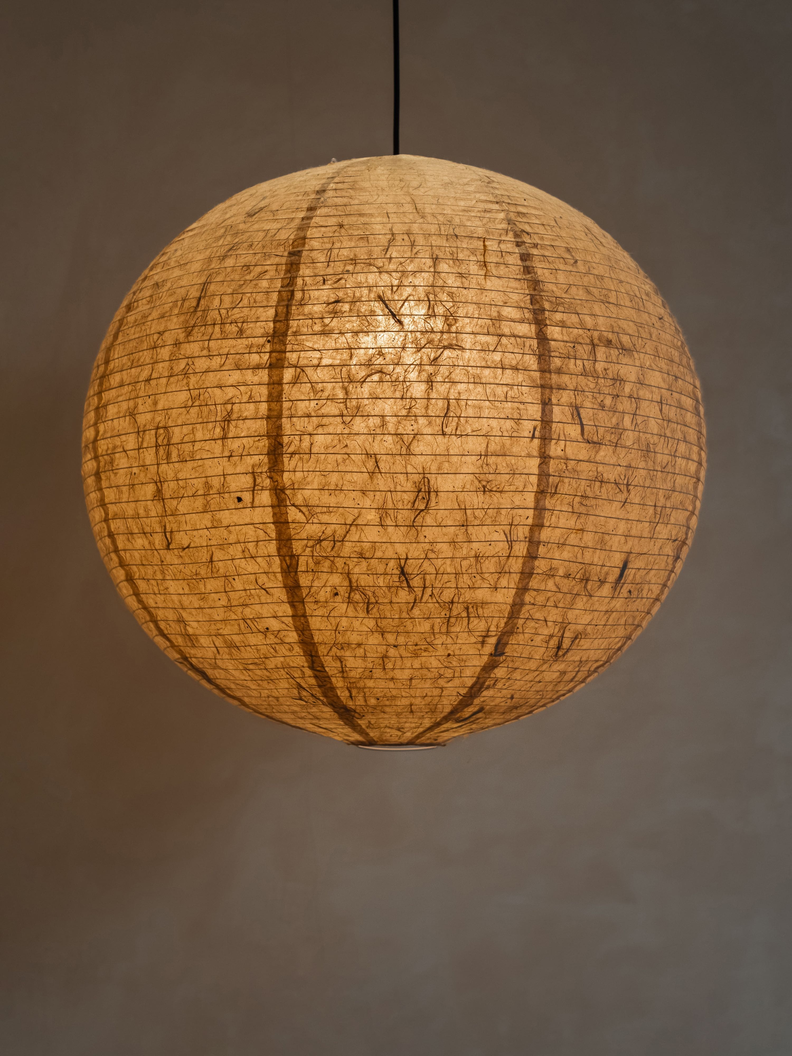 Pre-Order | IKIN Pendant B1 | Natural Mulberry Paper | Round Shape - Multiple Sizes
