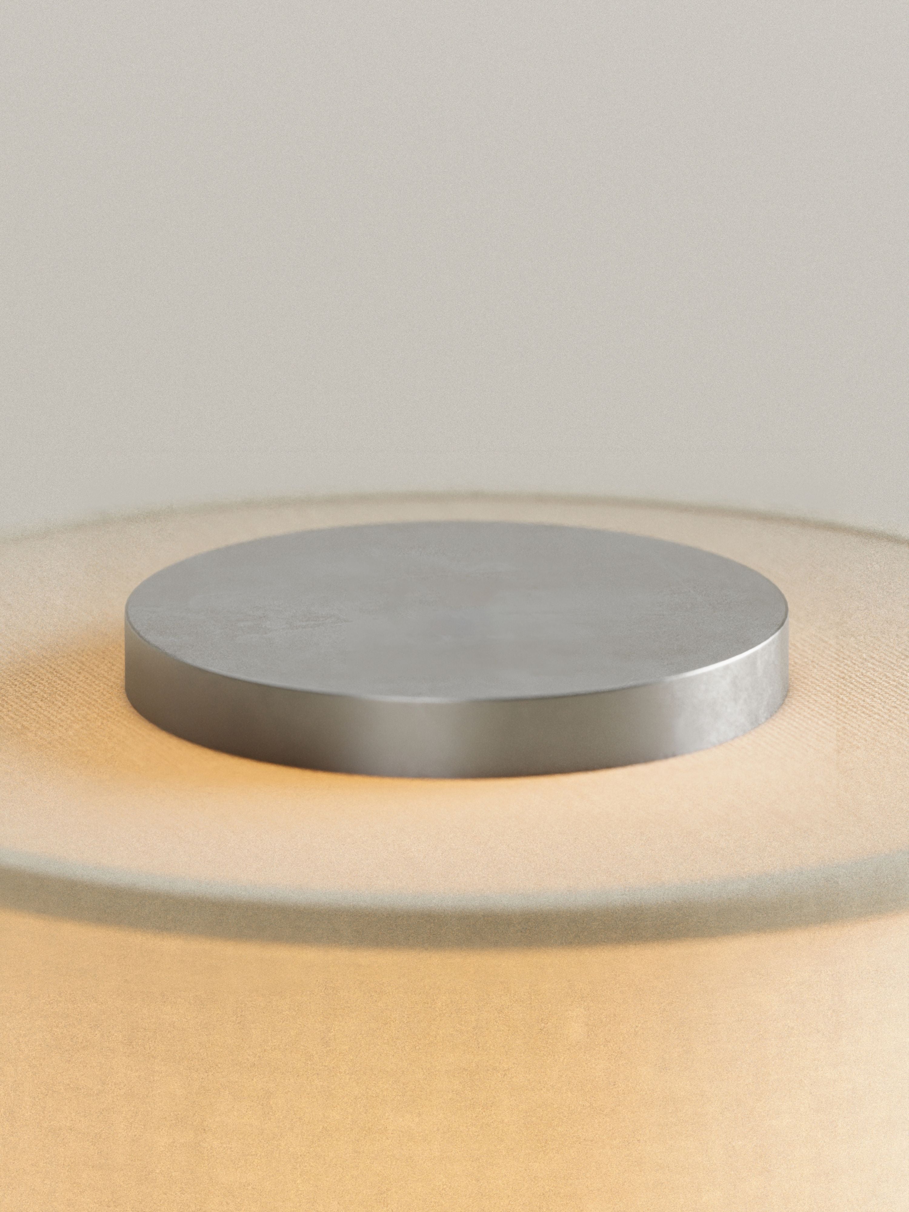 Auríe Tragbare Lampe | Satiniertes Aluminium