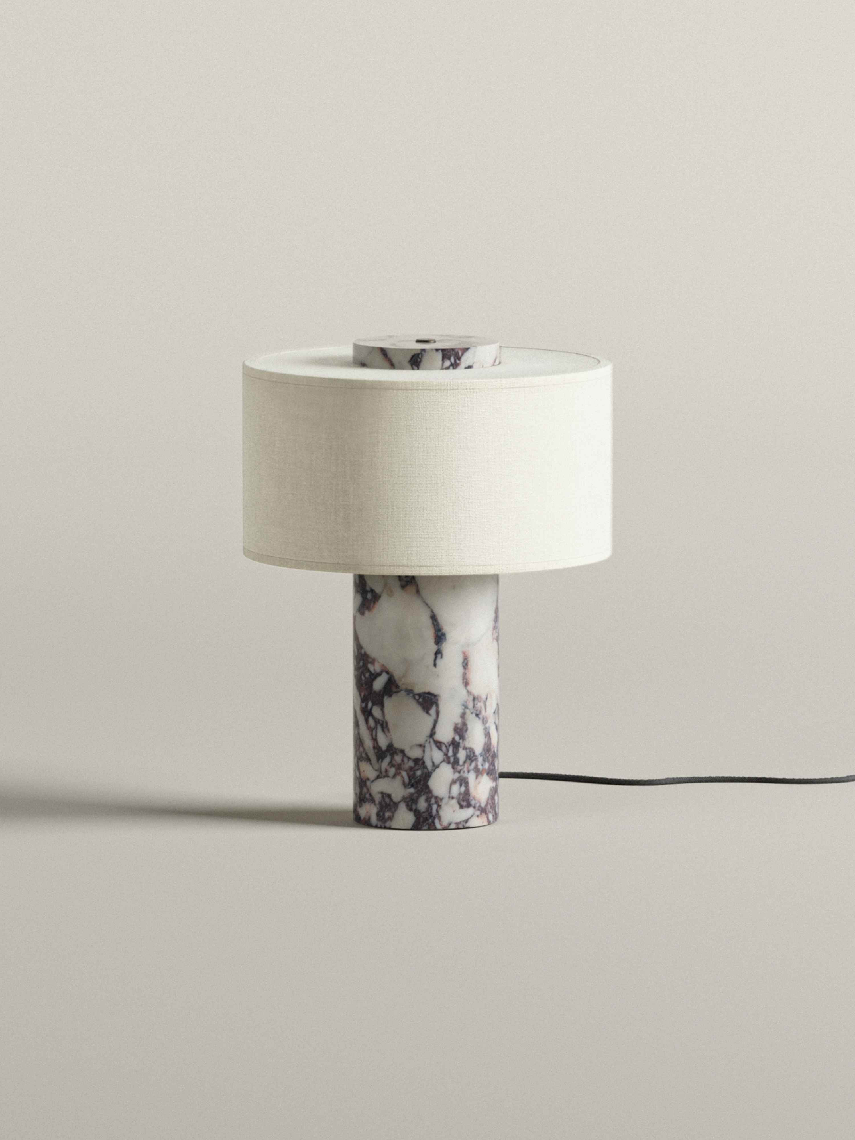 Pre-order | Portable Table Lamp - Linen & Natural Materials