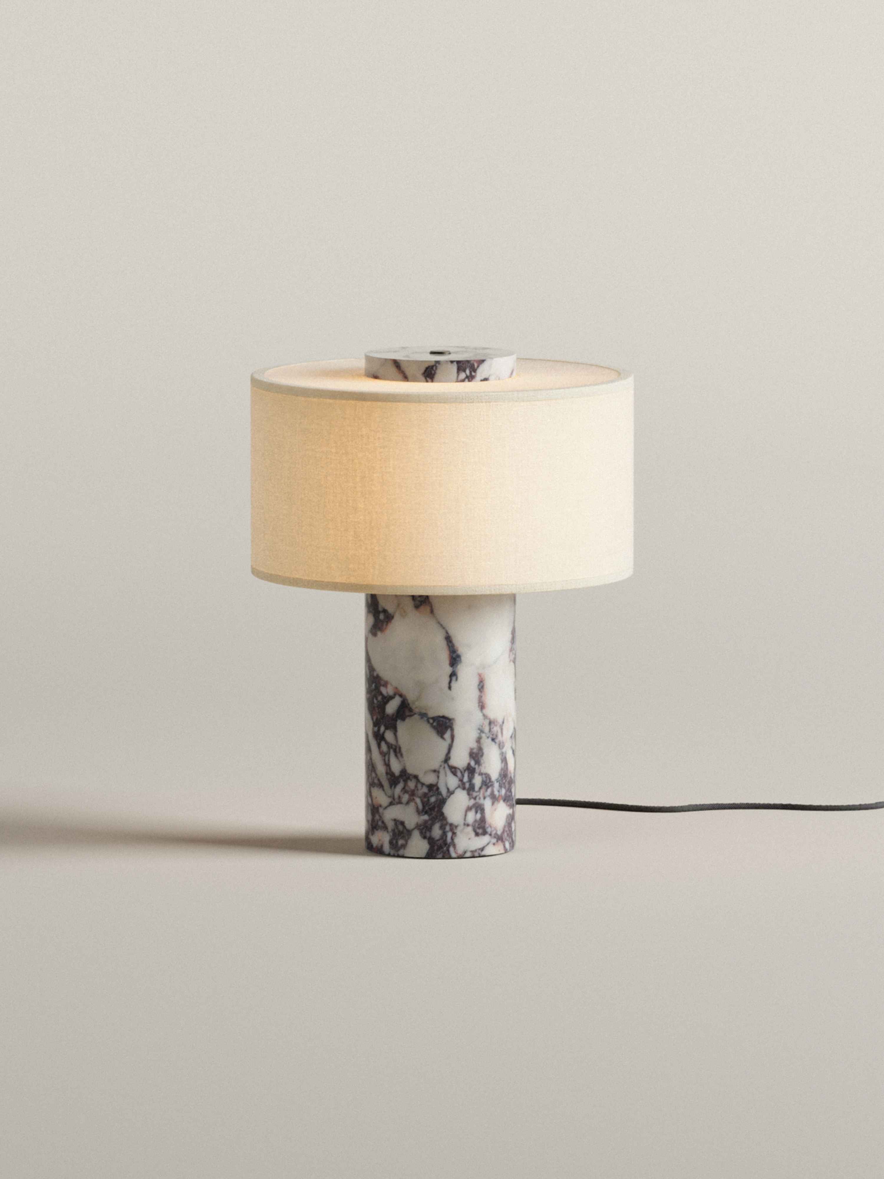 Pre-order | Portable Table Lamp - Linen & Natural Materials