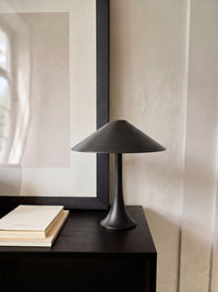 Nova Large Portable Lamp | Black Steel