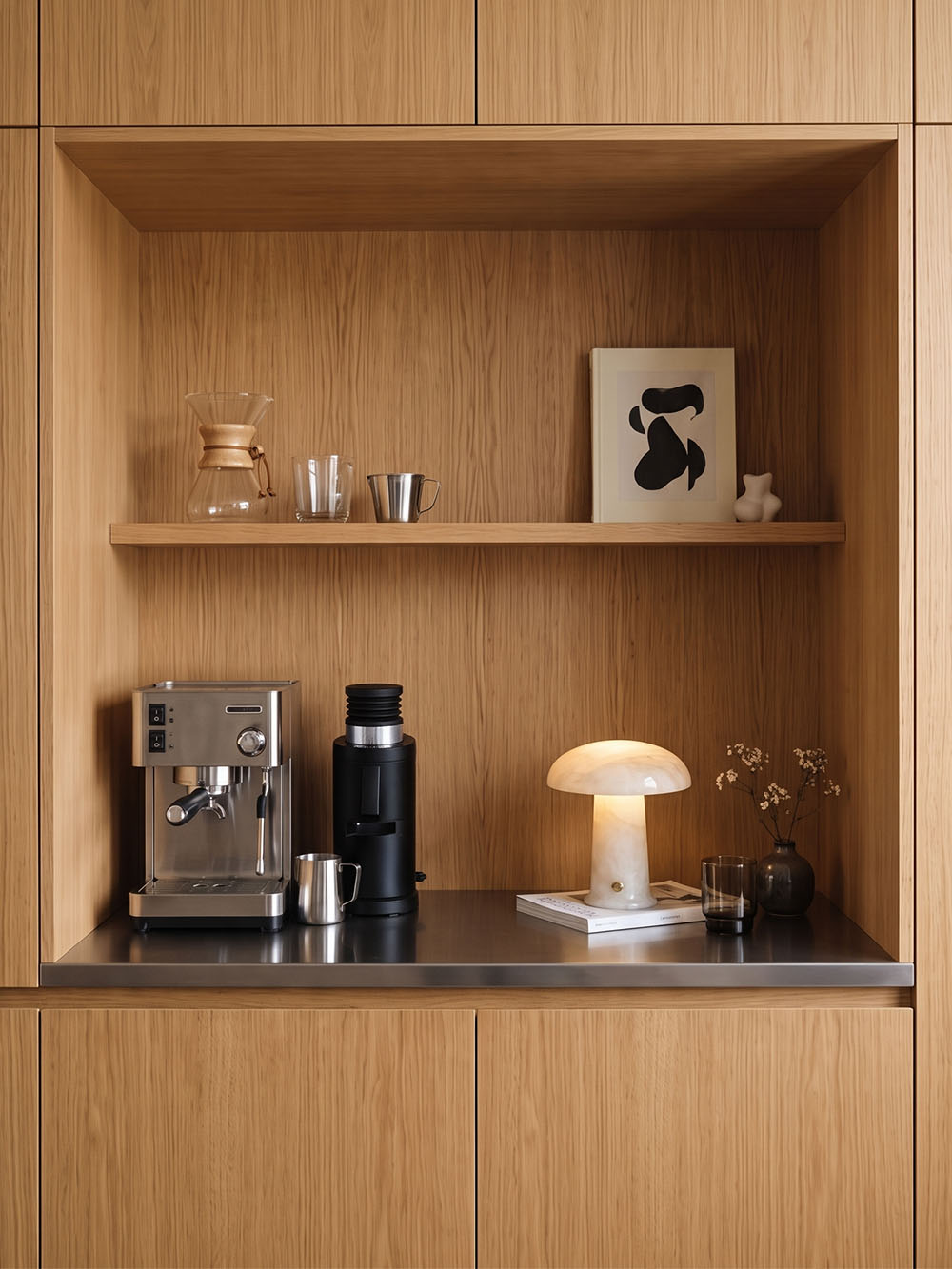 Cera Mini Portable Lamp | Alabaster