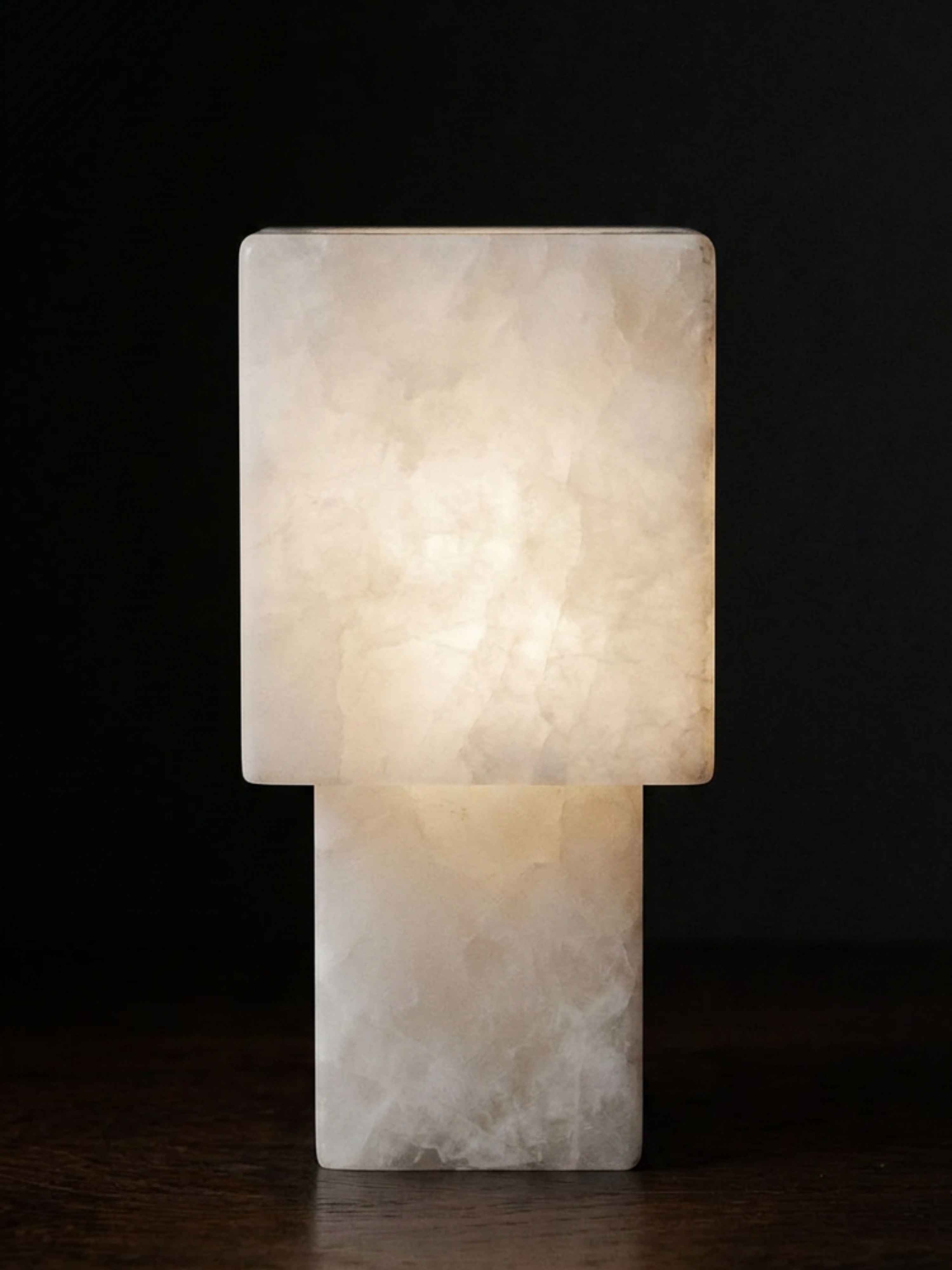 Forma tragbare Lampe | Alabaster