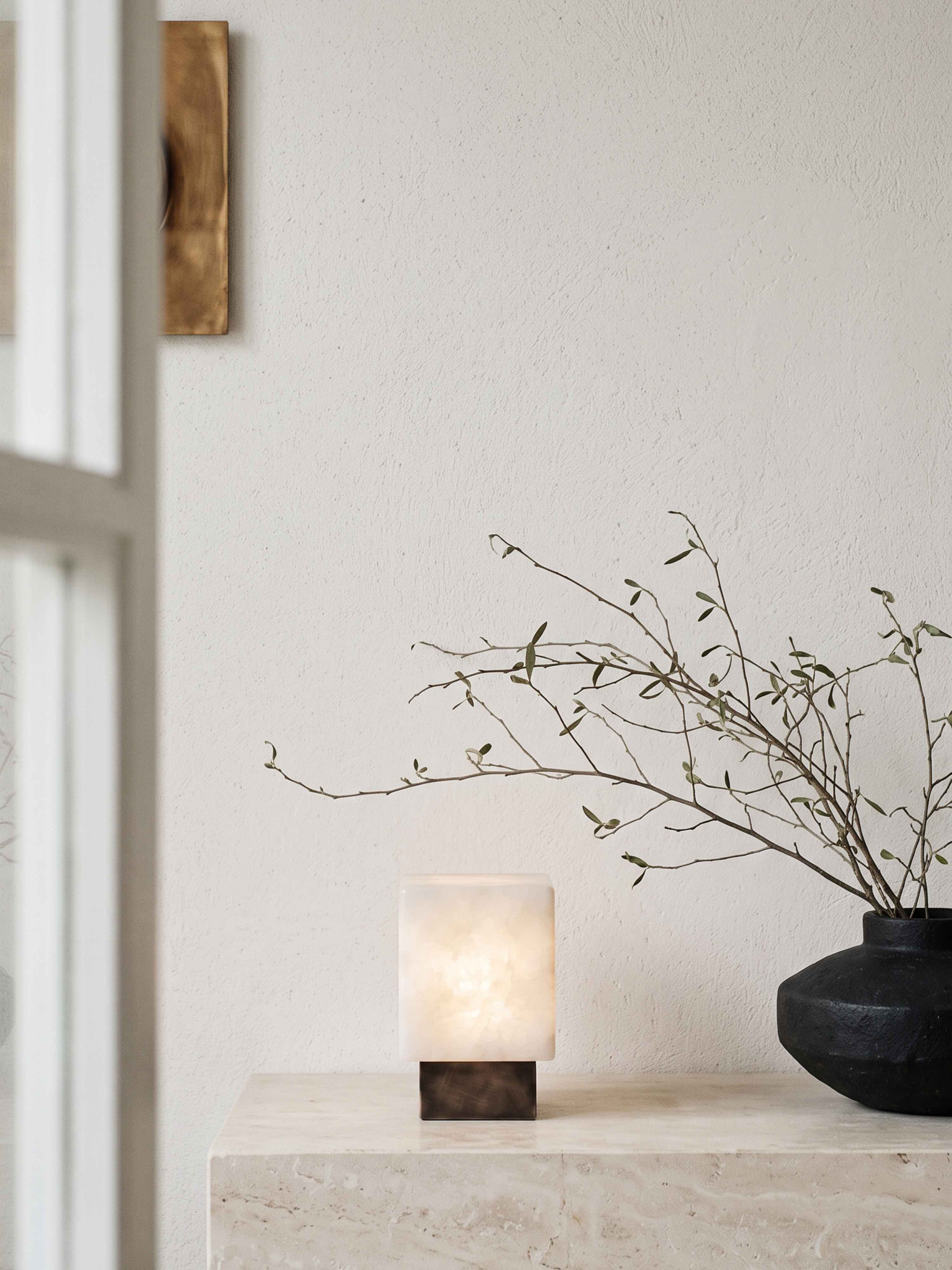 Forma Mini Portable Lamp | Antique Bronze