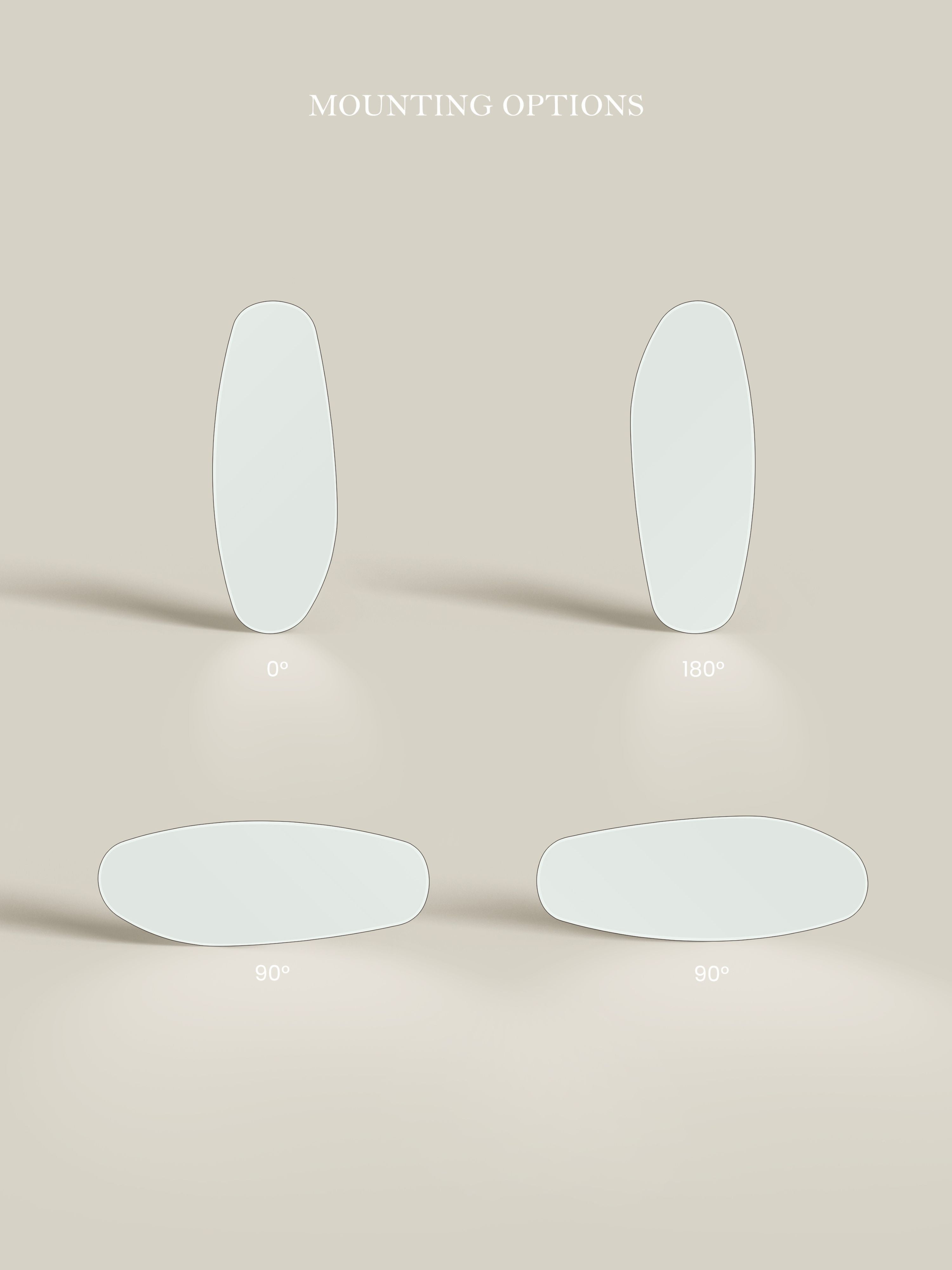 (Sample Sale) Opal Mirror Large | 150 x 55 cm