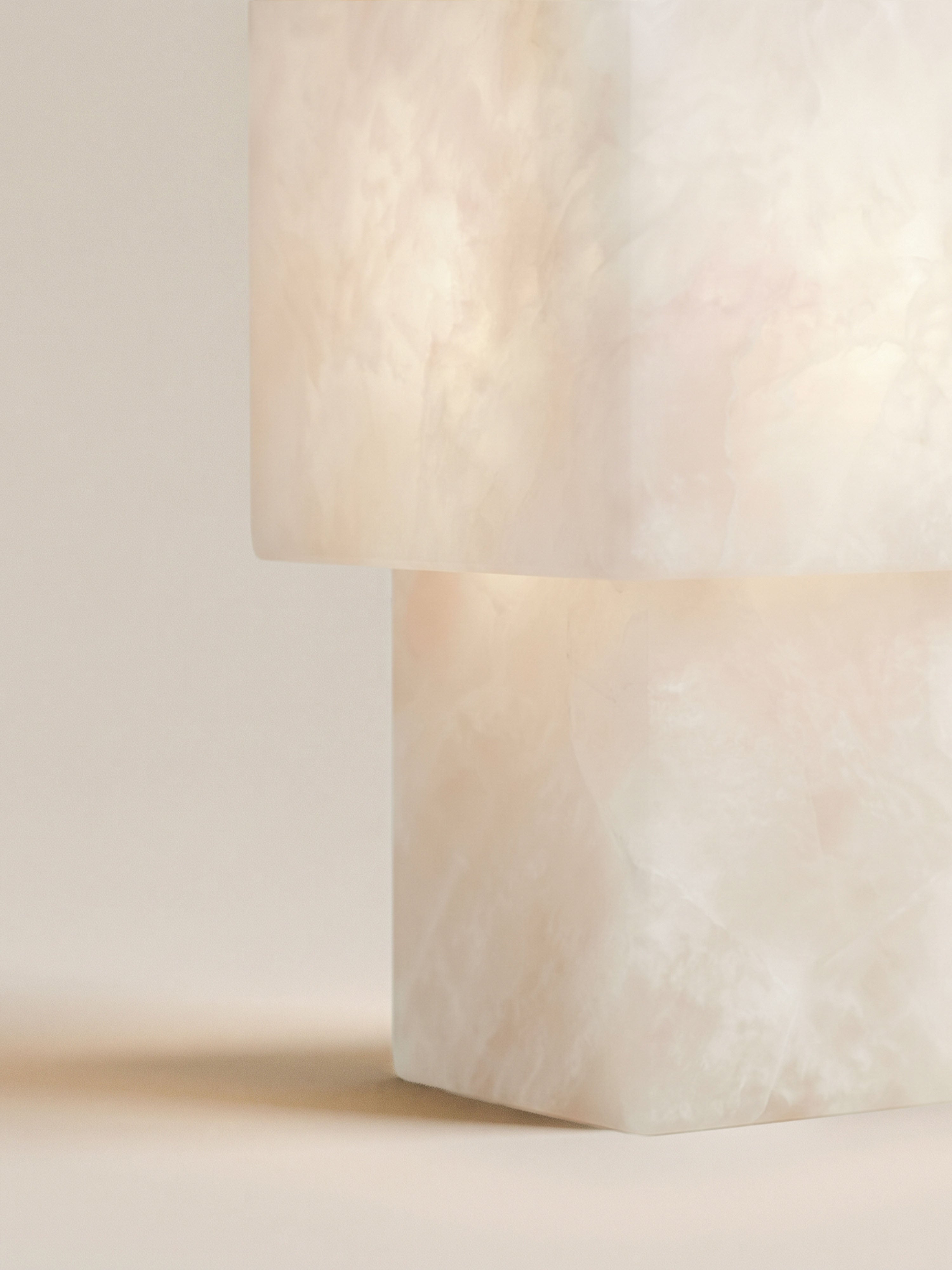Maríel tragbare Lampe | Keramikblau