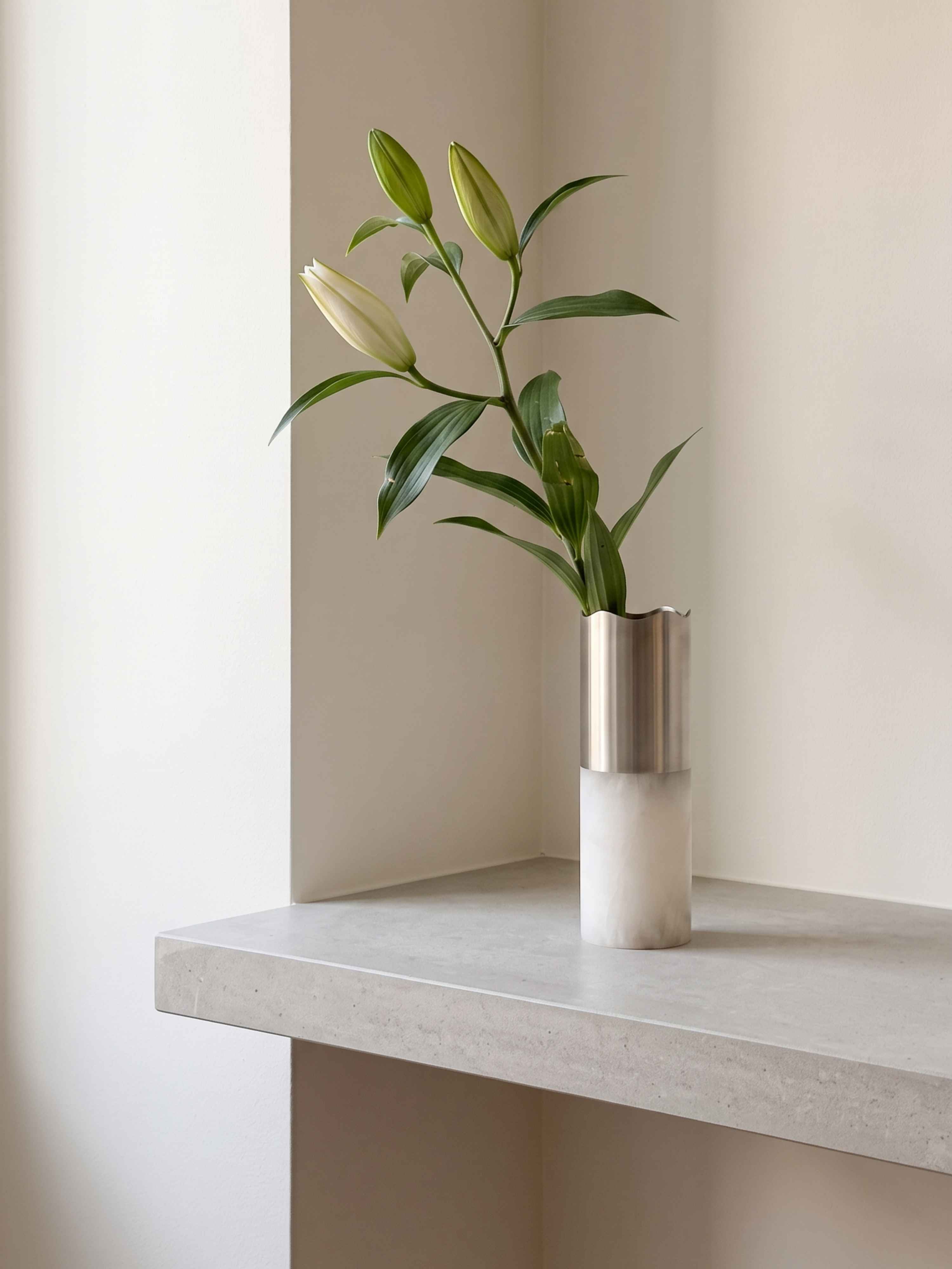 Forma Mini-Taschenlampe | Alabaster