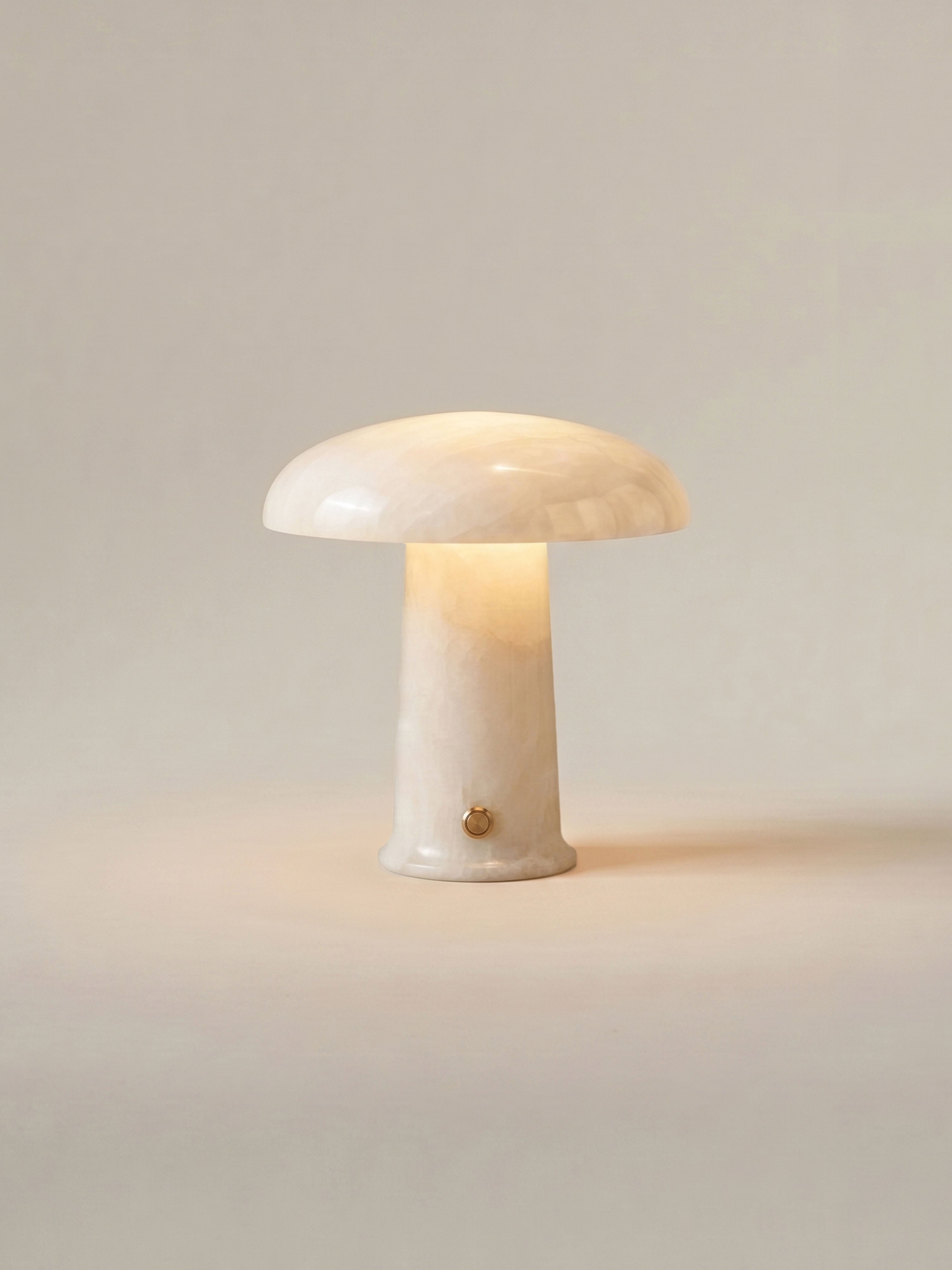 Maríel tragbare Lampe | Keramikblau