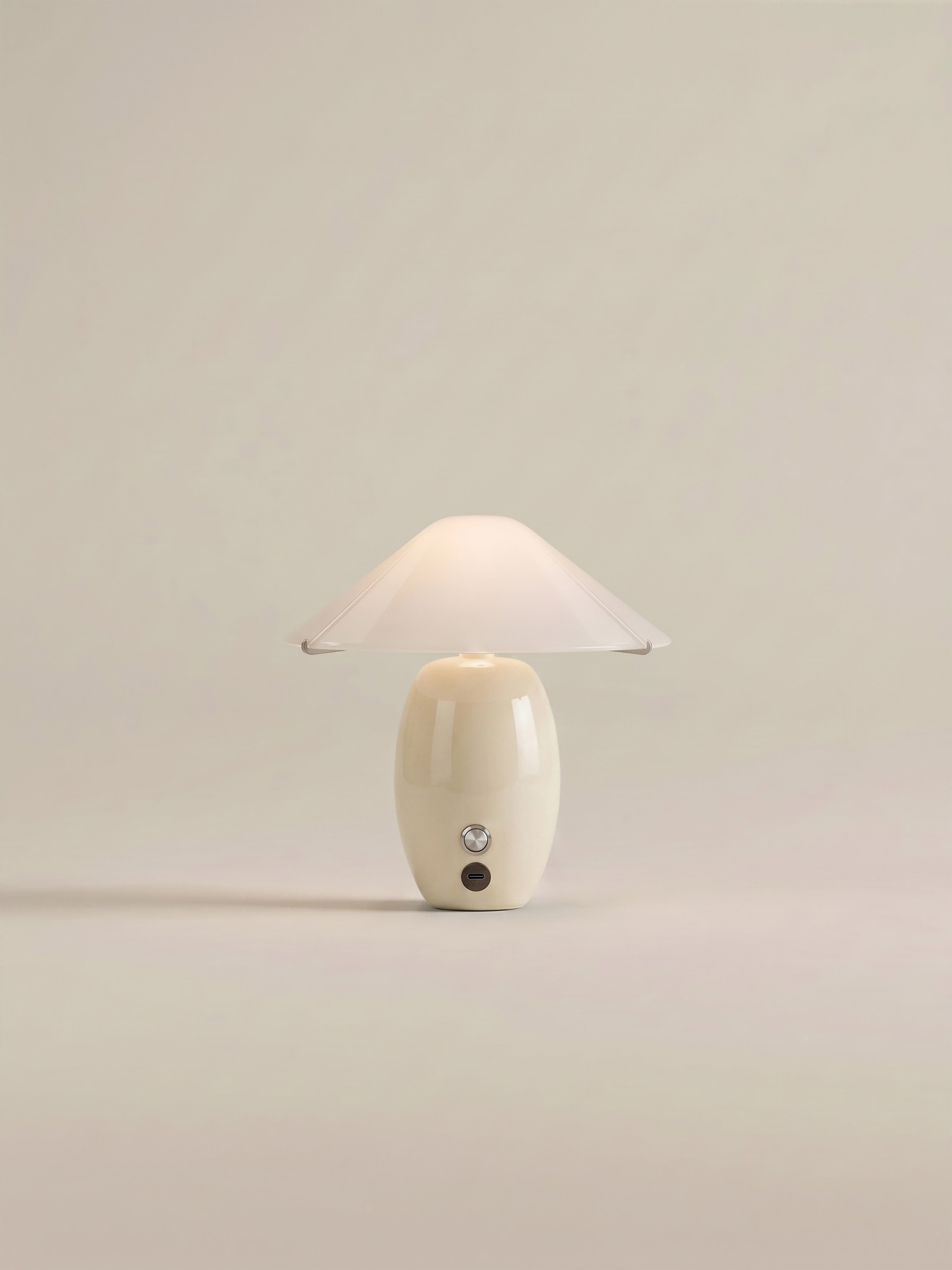 Maríel Portable Lamp | Lemon Ceramic