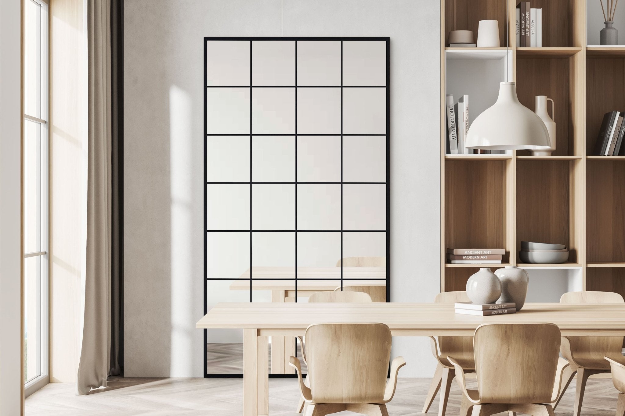 Grid Mirror No. 6 | 210 x 120 cm - Blossholm