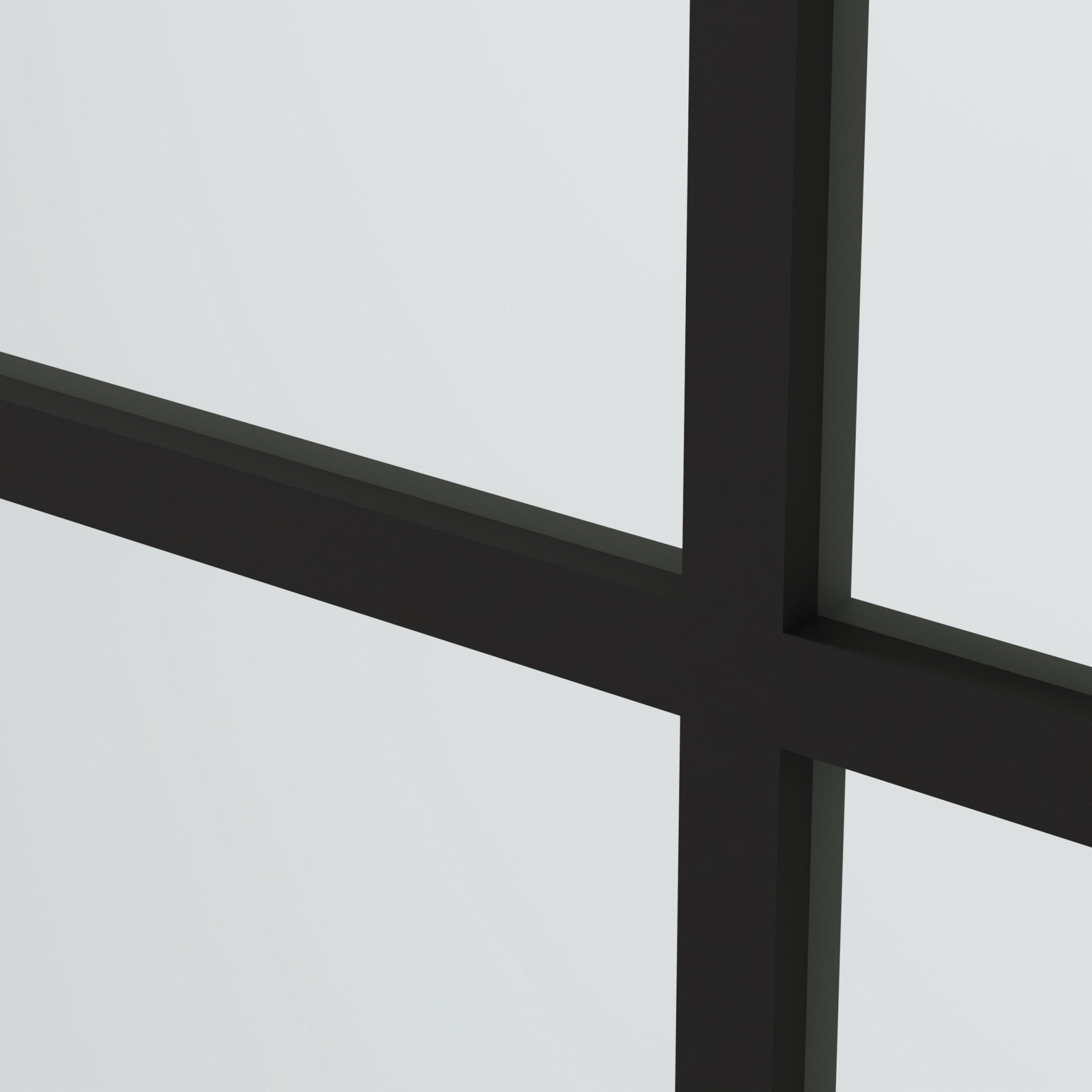 Industrial Mirror No. 1 | Spiegel mit Eisenrahmen | 180 × 90 cm - Blossholm