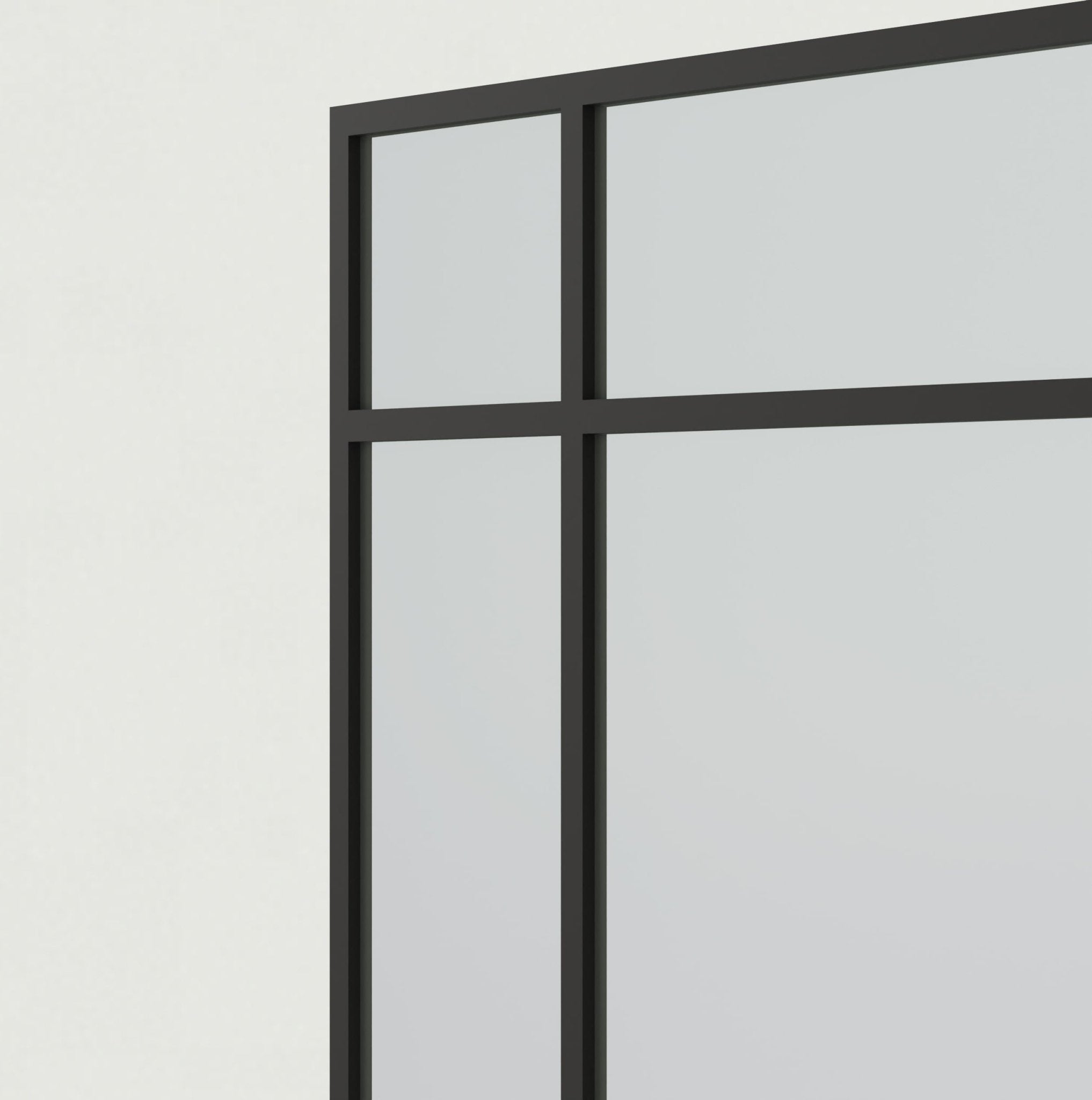 Industrial Mirror No. 3 | Spiegel mit Eisenrahmen | 220 × 110 cm - Blossholm