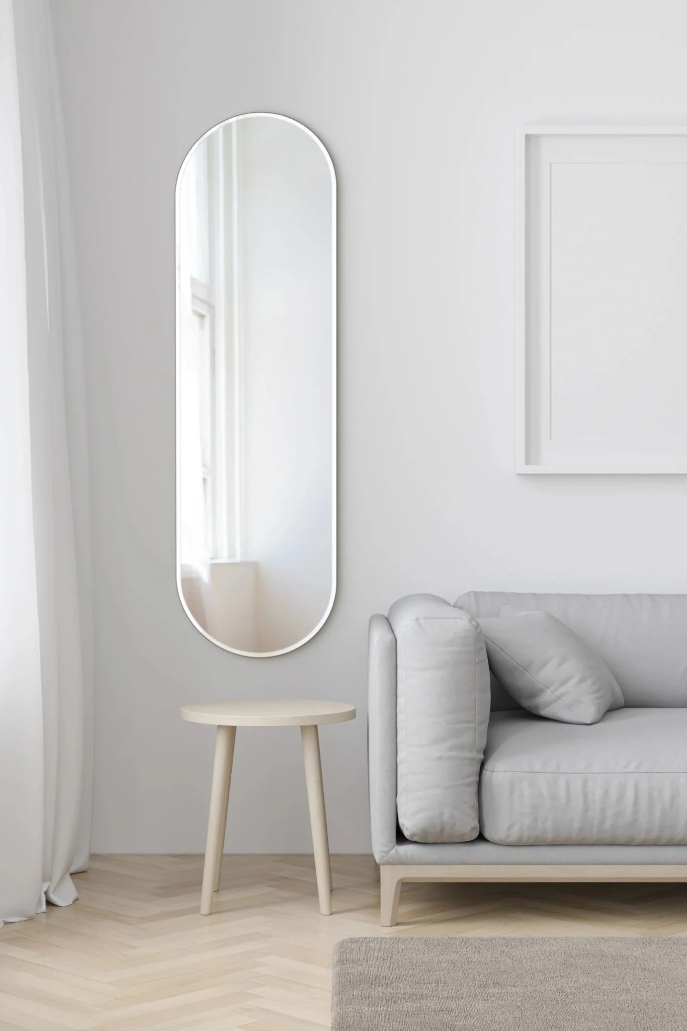 Oval Mirror No. 1 | 30 x 100 cm - Blossholm