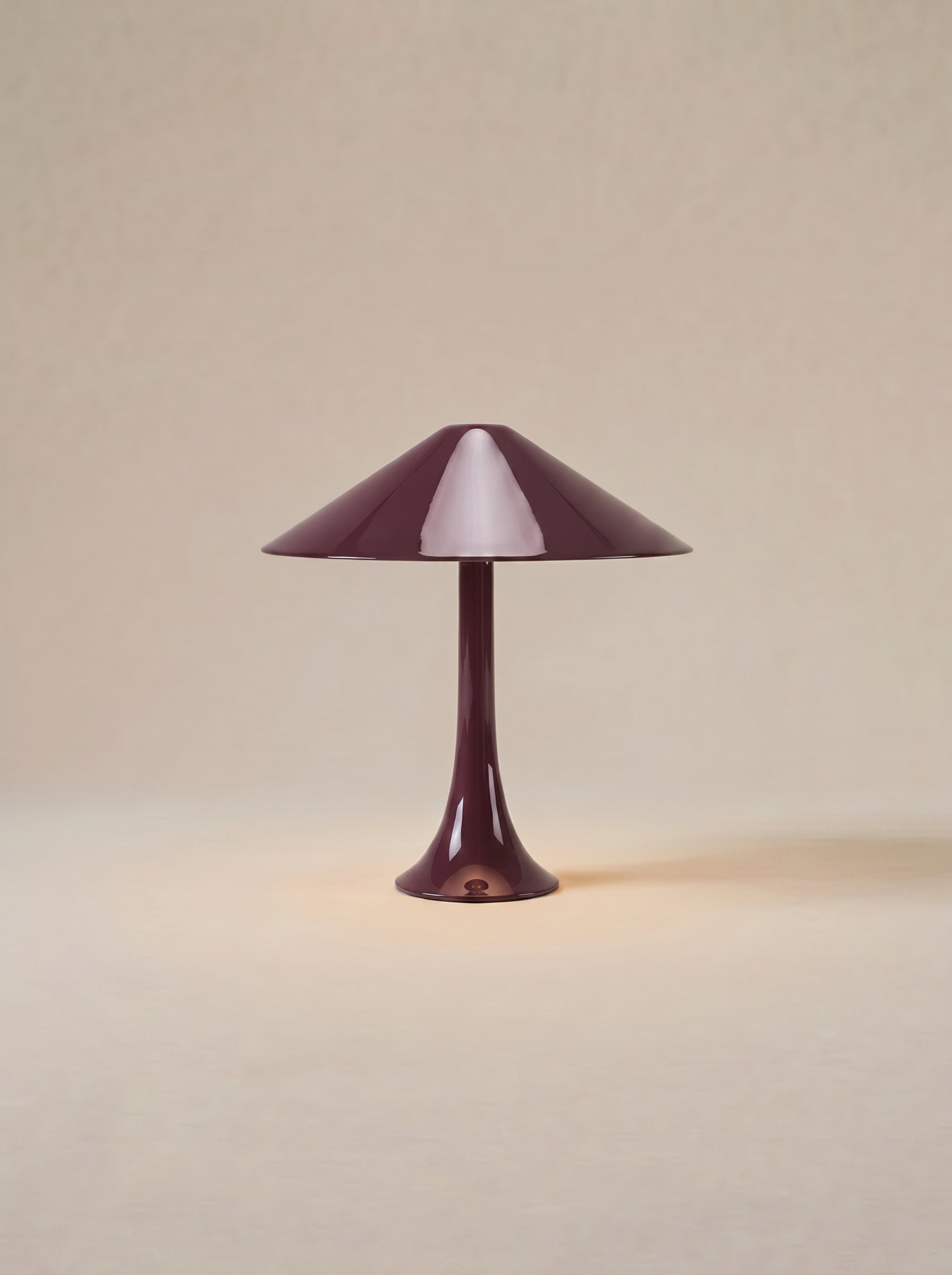 Nova Large Portable Lamp | Burgundy
