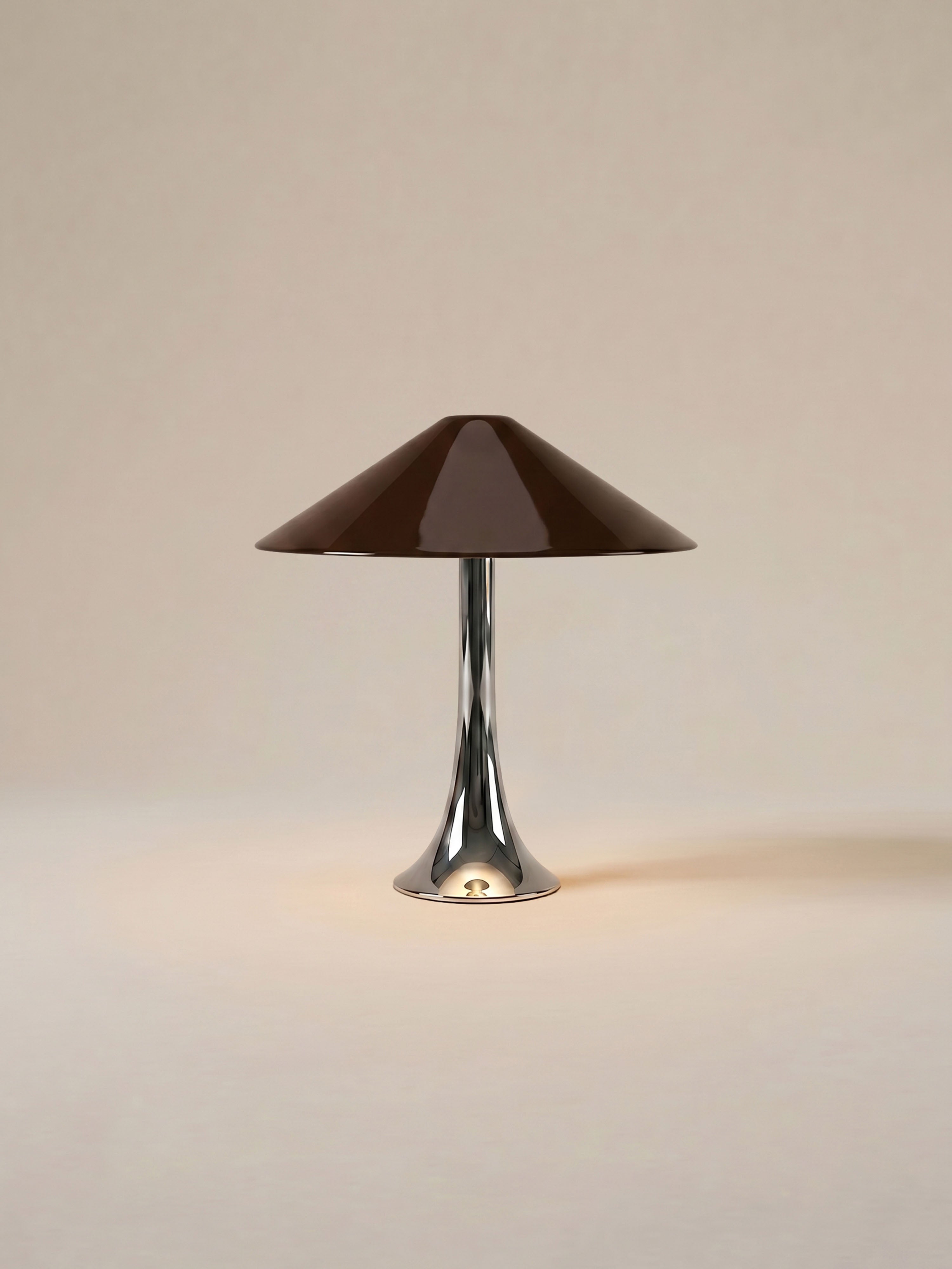 Nova Large Portable Lamp | Dark Chocolate