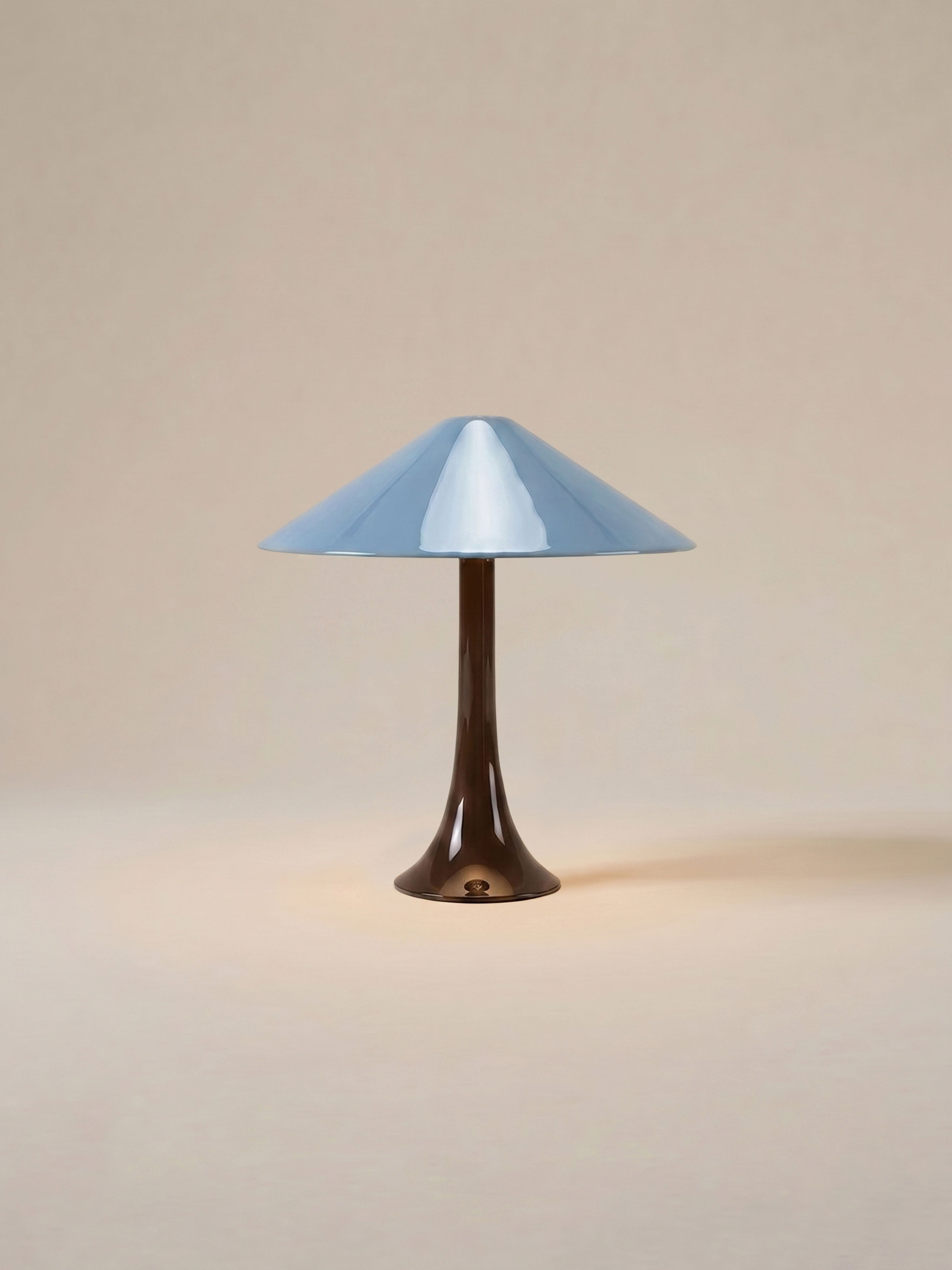 Nova Große tragbare Lampe | Burgunderrot