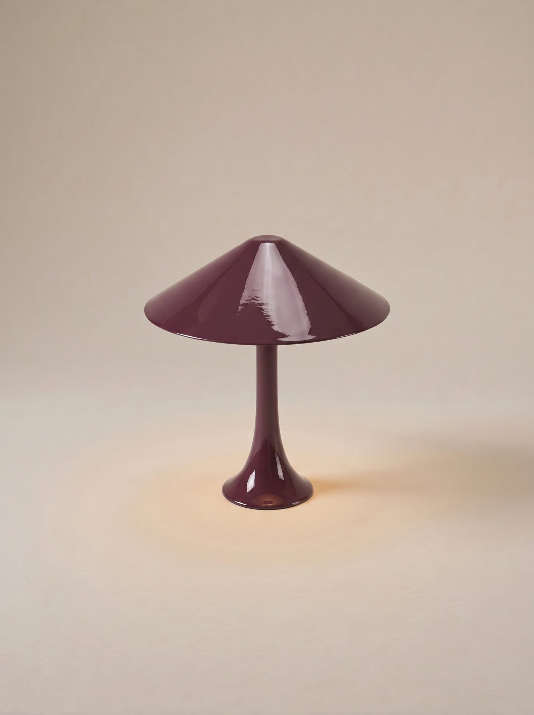 Nova Large Portable Lamp | Burgundy
