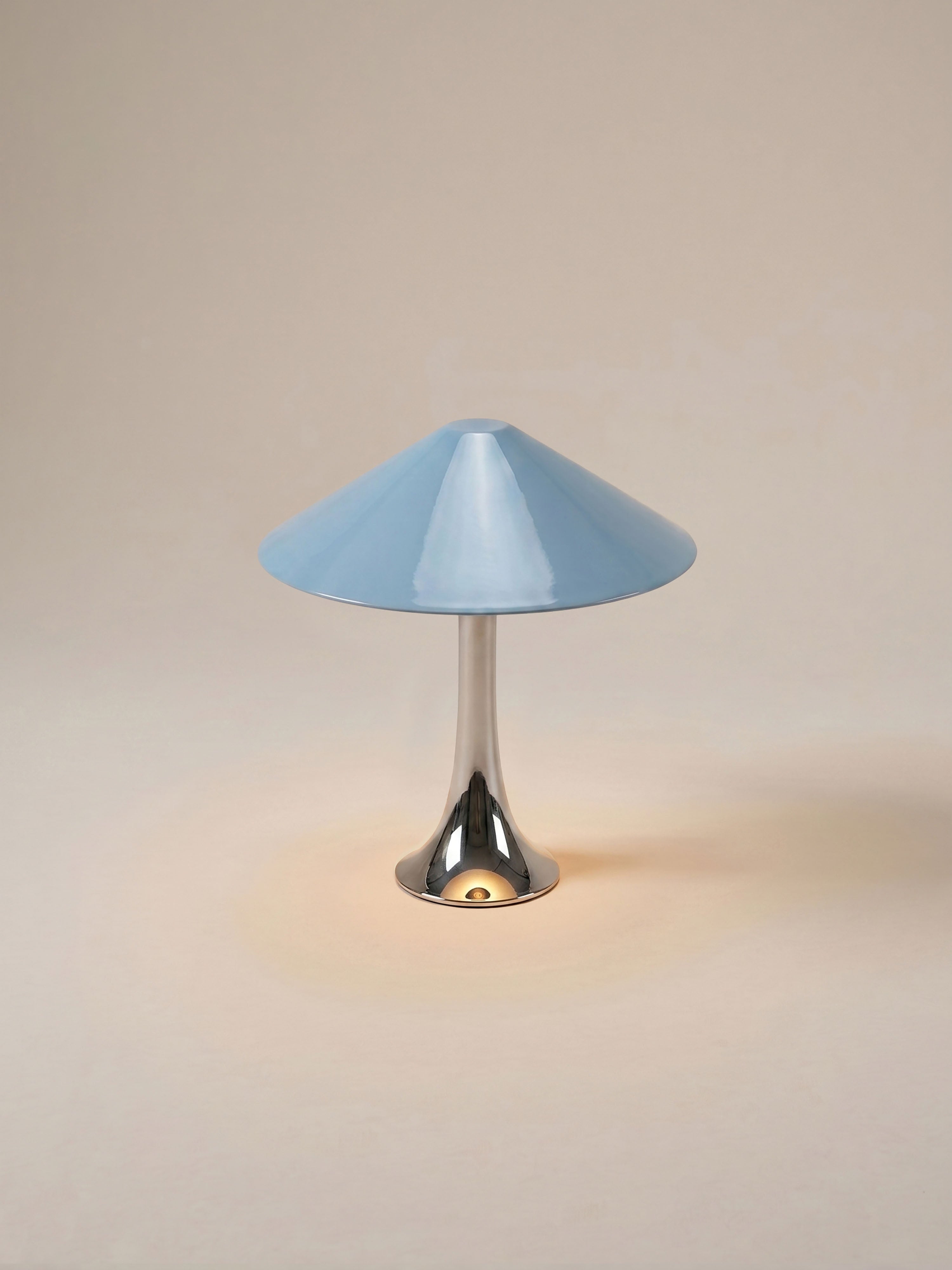 Nova Große tragbare Lampe | Burgunderrot
