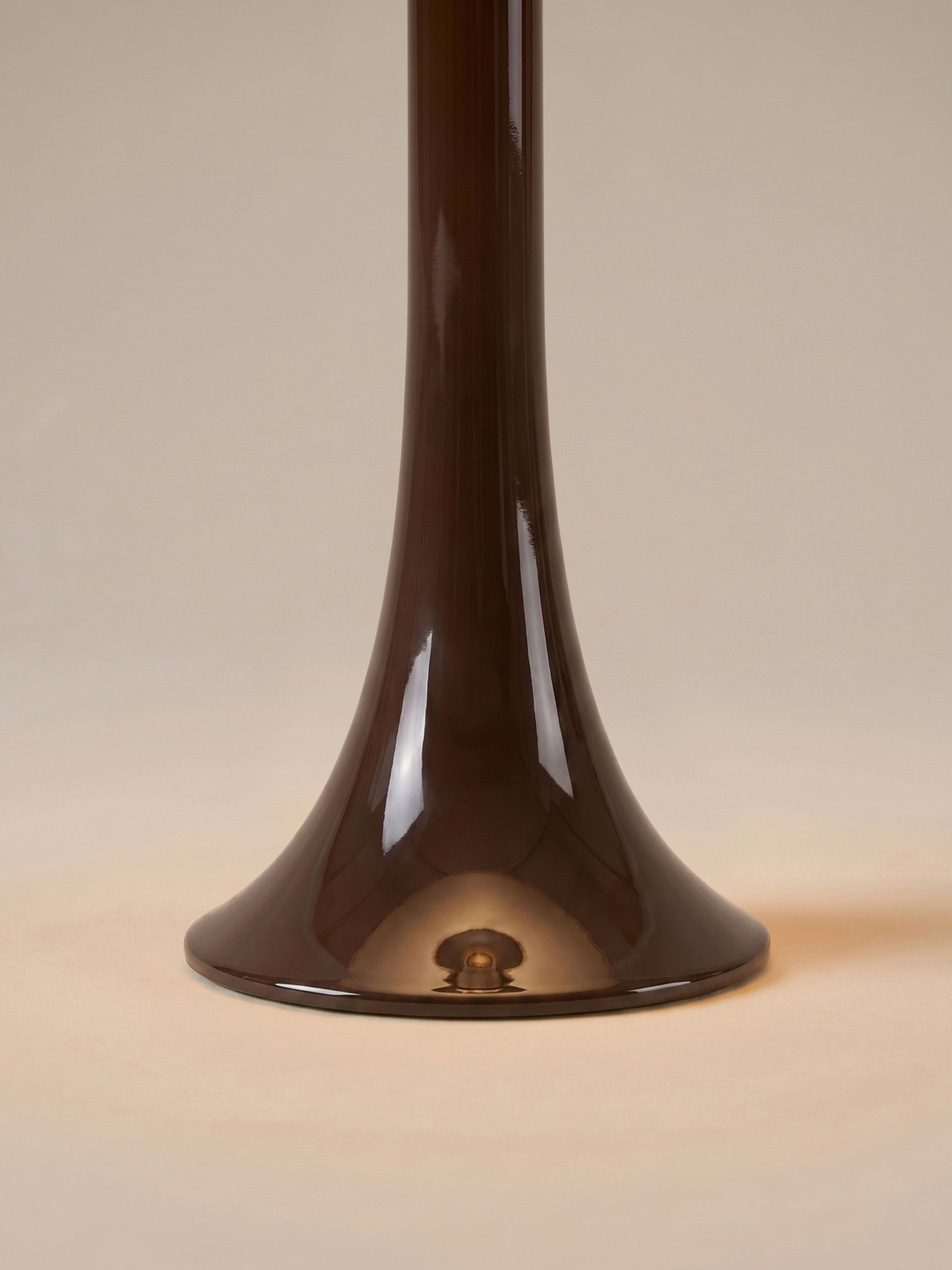 Nova Große tragbare Lampe | Burgunderrot