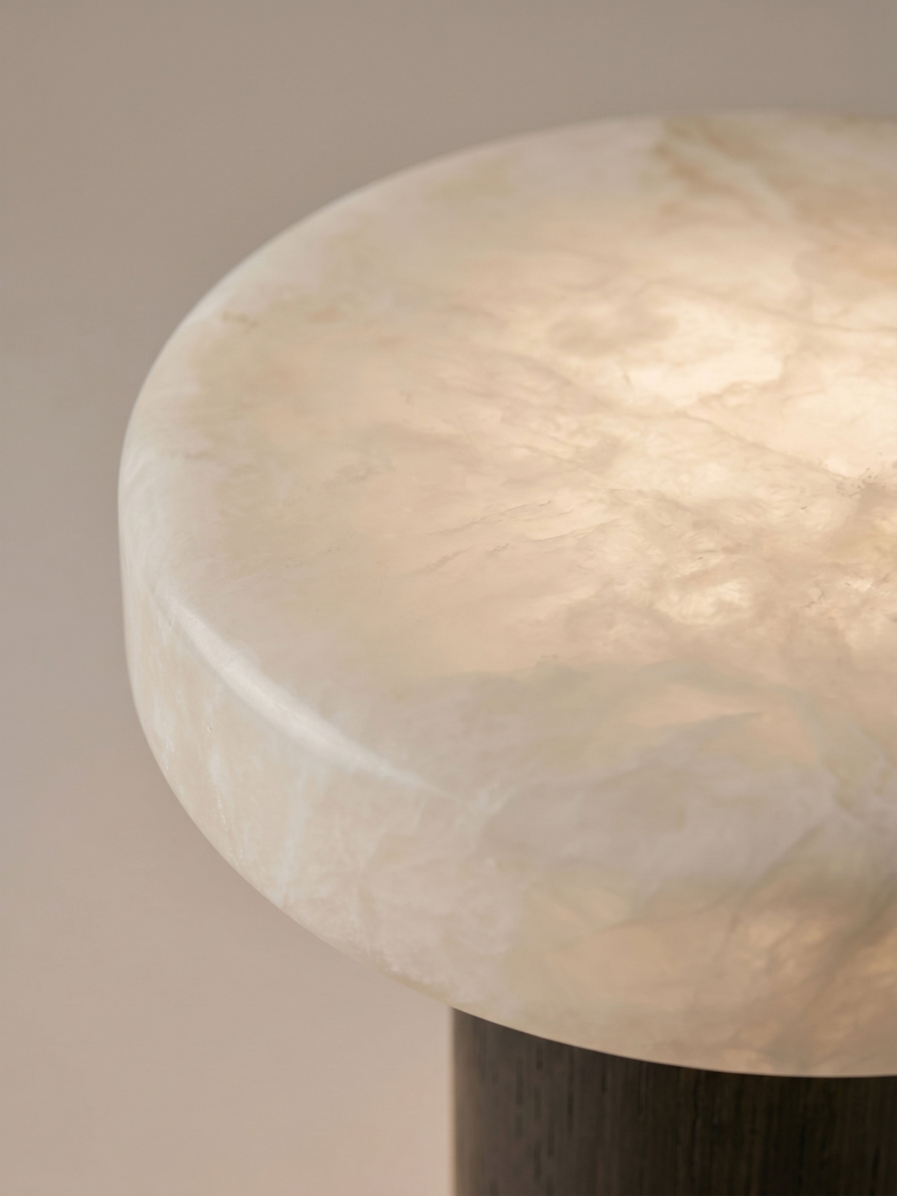 Orel Portable Lamp | Dark Oak