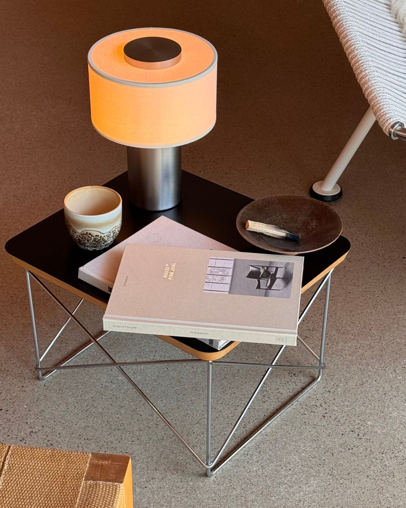 Auríe Tragbare Lampe | Satiniertes Aluminium