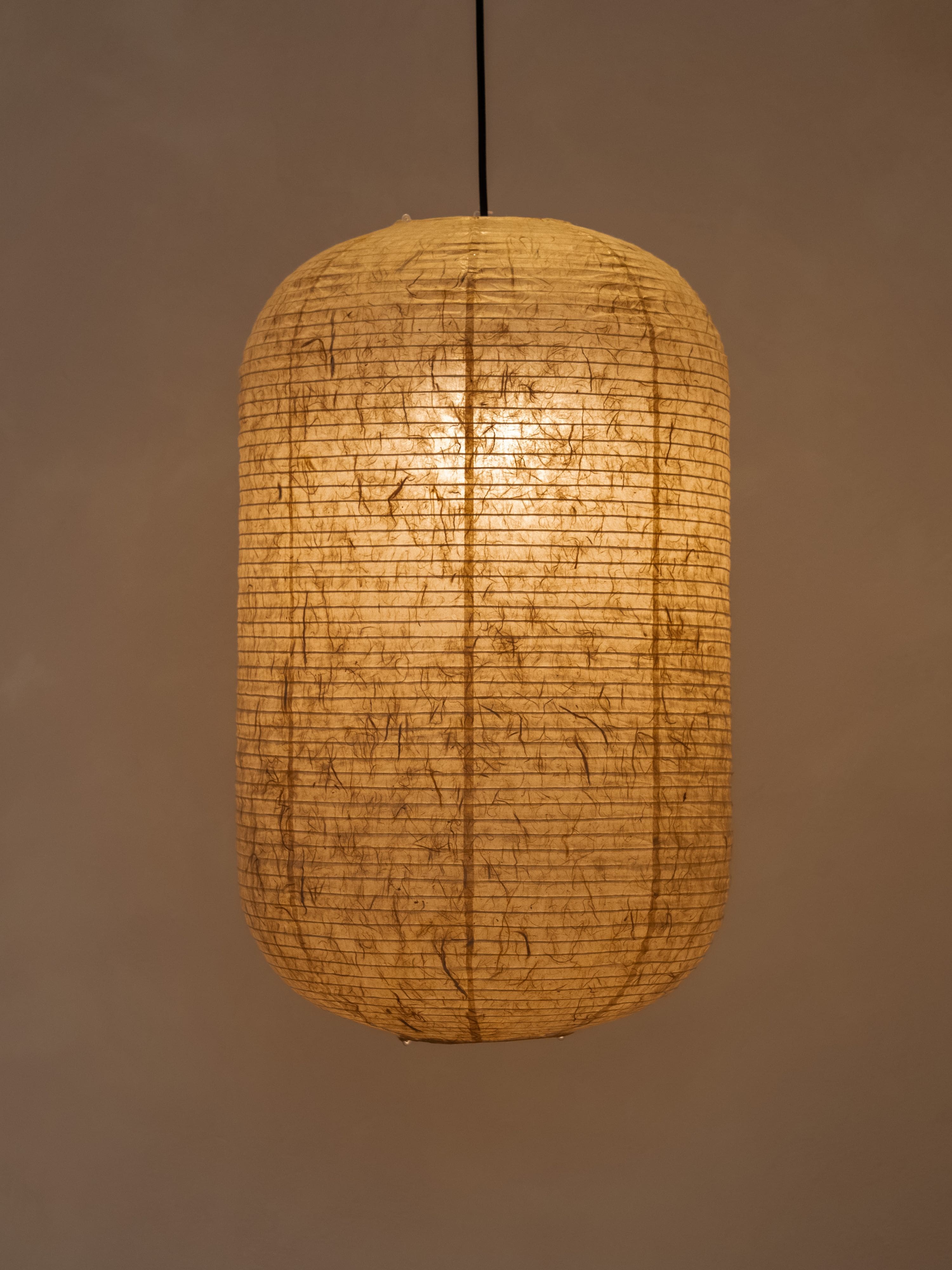 IKIN Pendant B2 | Natural Mulberry Paper | Oval Shape - Multiple Sizes