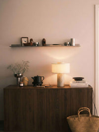 Auríe Große Lampe | Travertin