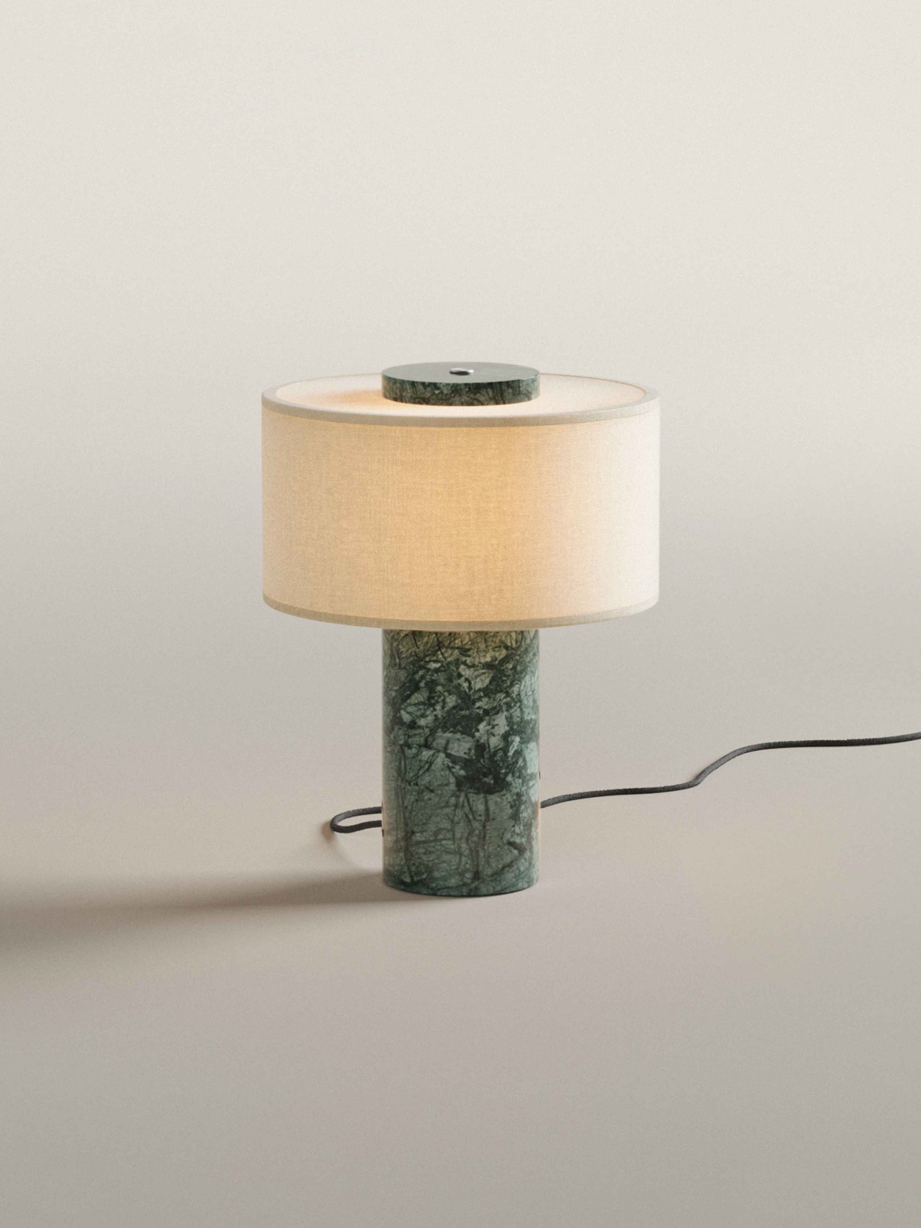 Pre-order | Portable Table Lamp - Linen & Natural Materials