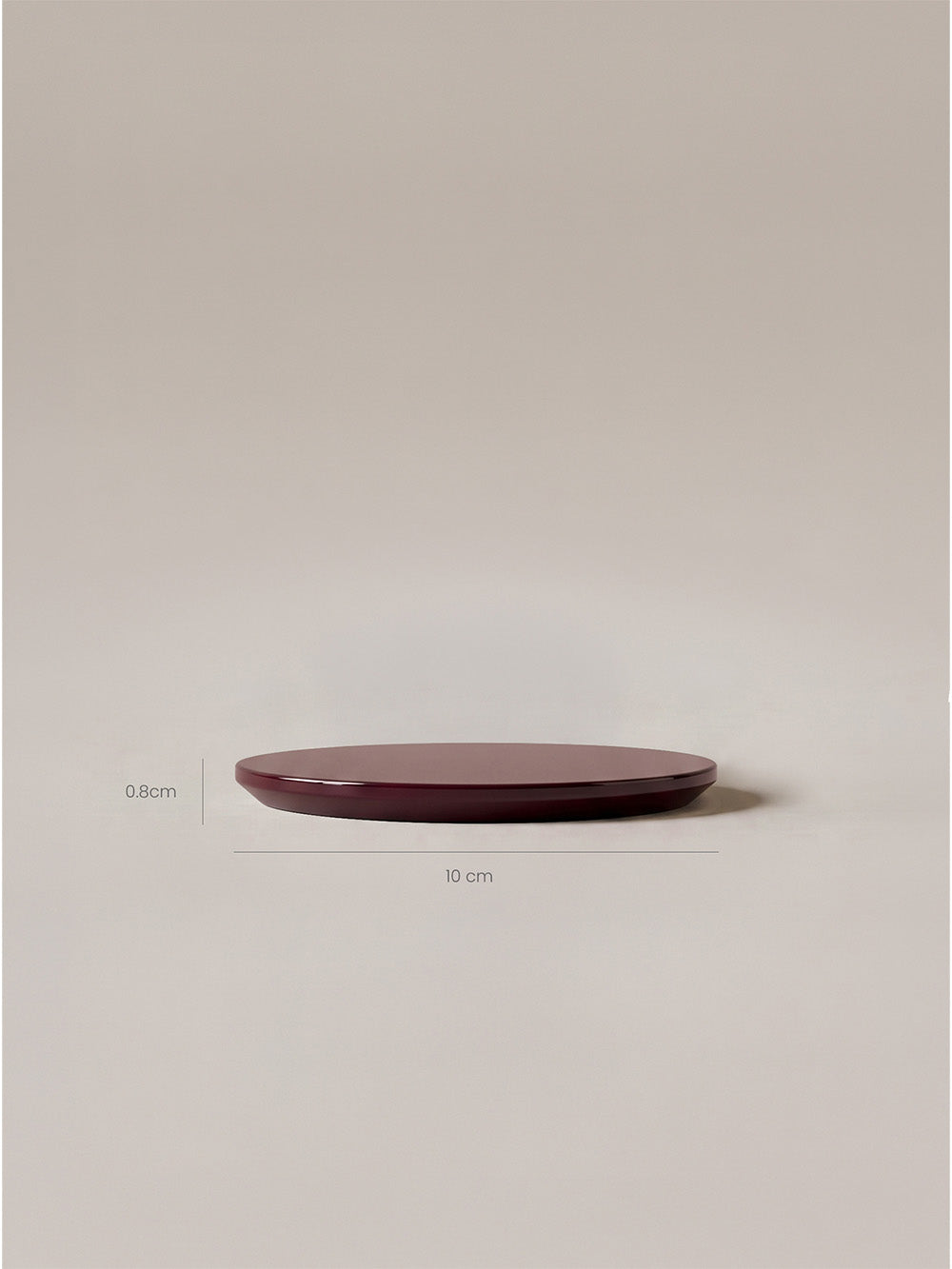 Das Original – Rossa Tragbare Lampe | Calacatta Viola & Leinen
