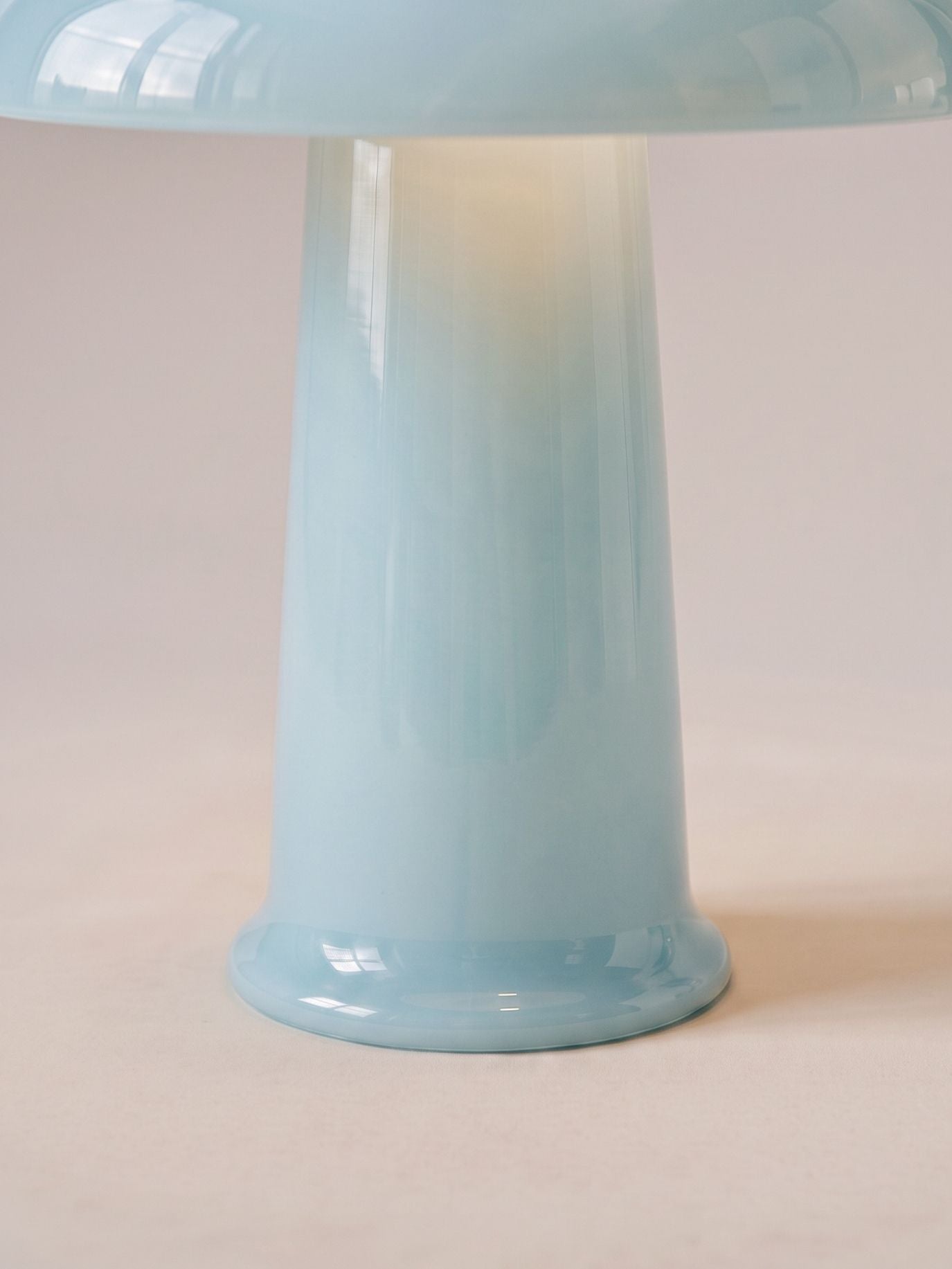 Cera Mini Portable Lamp | Blue Glass