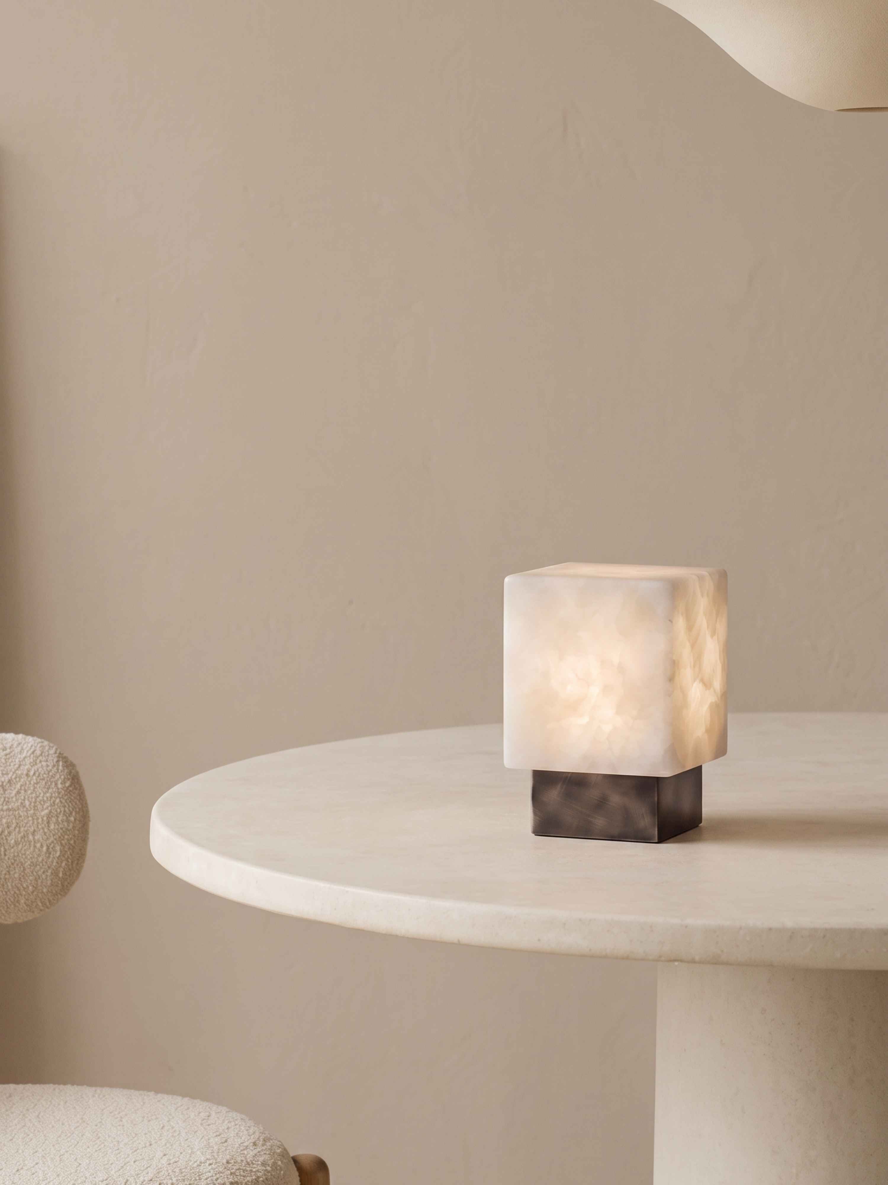 Forma Mini Portable Lamp | Antique Bronze