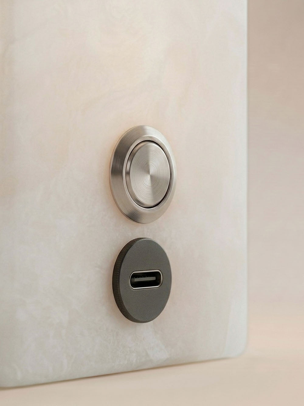 Forma tragbare Lampe | Alabaster