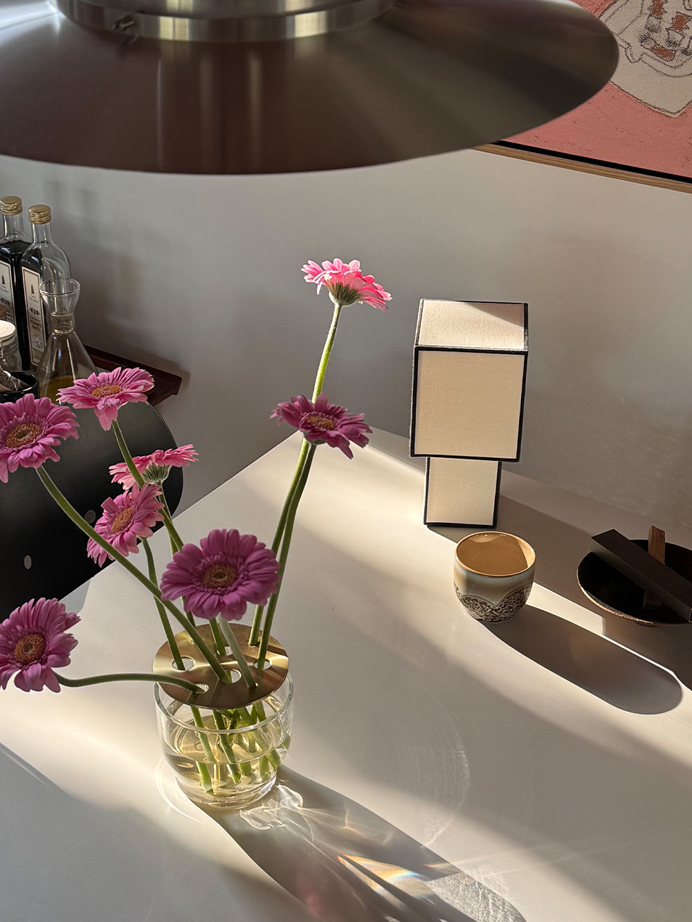 Forma Portable Lamp | Linen