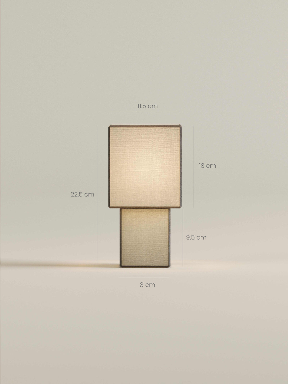 Forma Portable Lamp | Linen