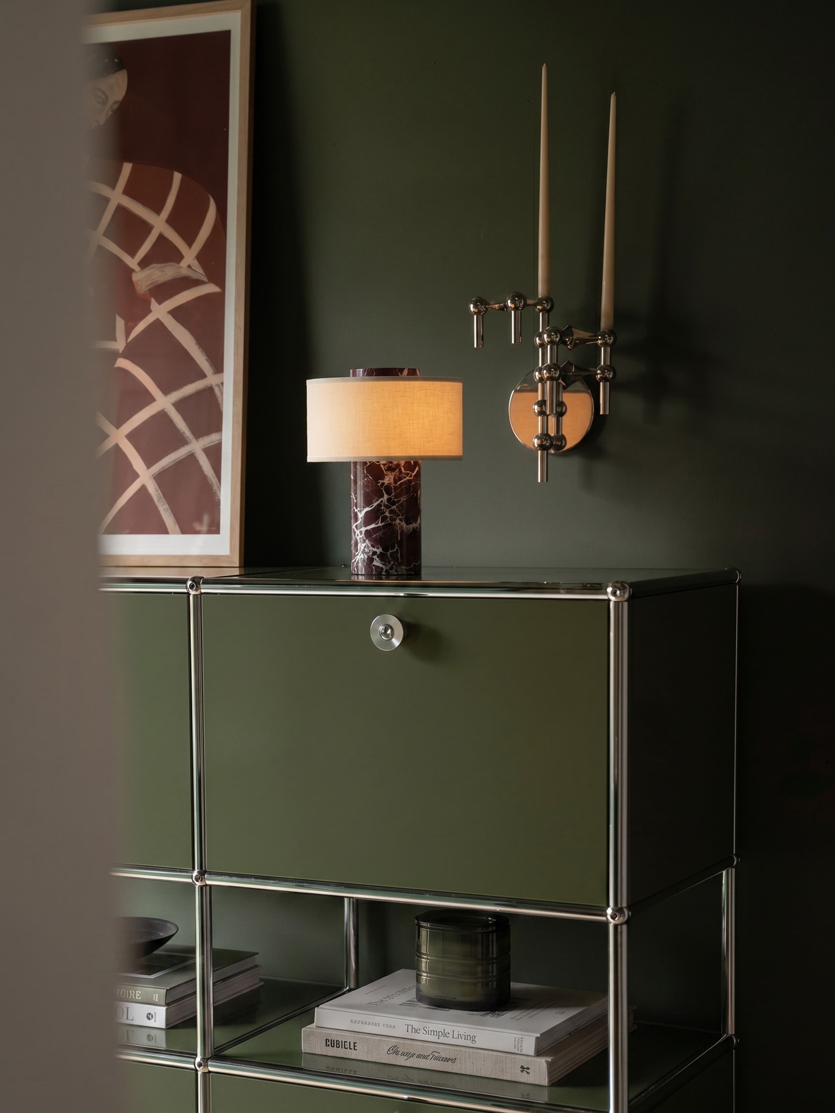 Pre-order | Portable Table Lamp - Linen & Natural Materials
