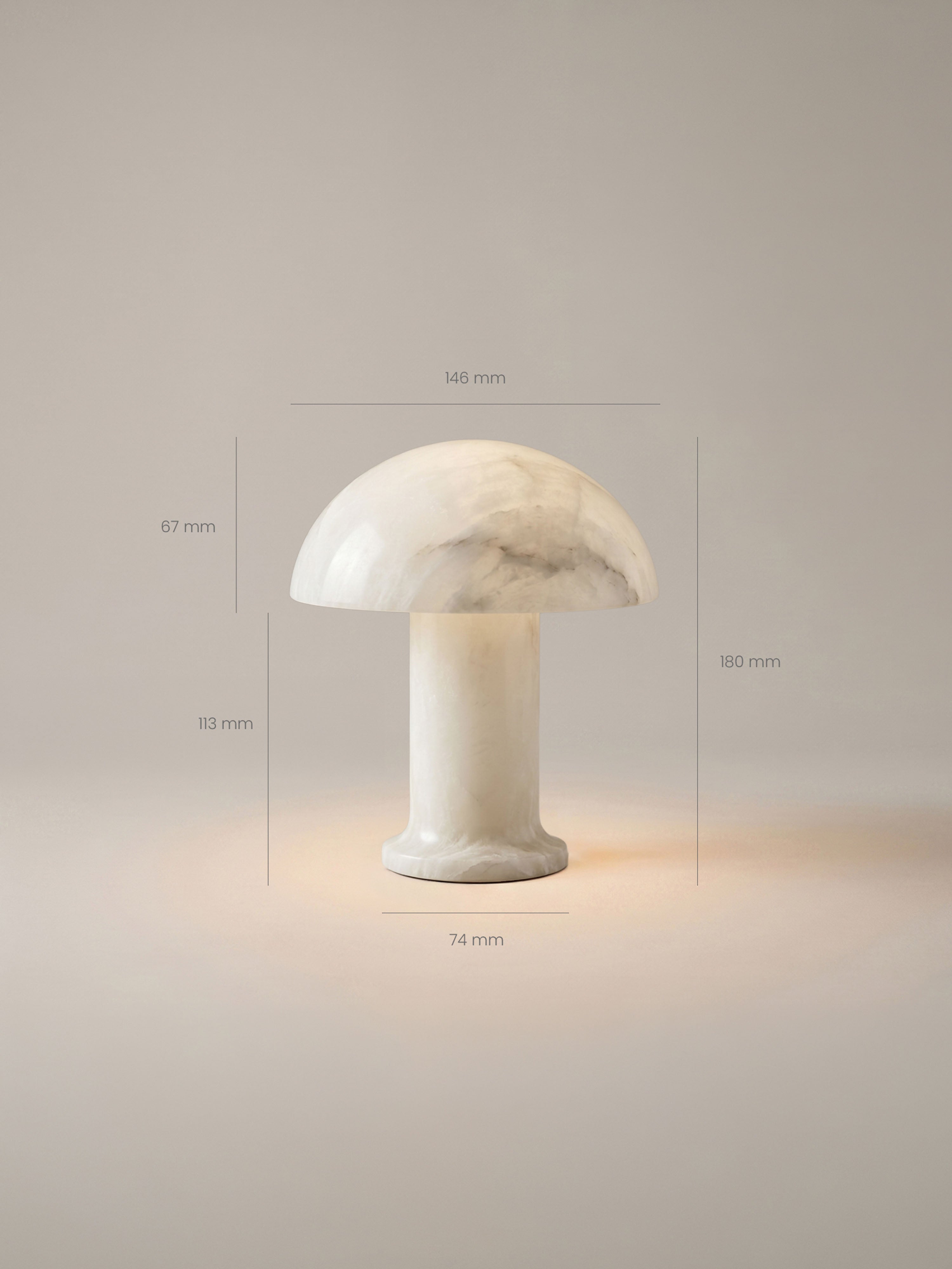The Mini Portable Arc Lamp | Alabaster
