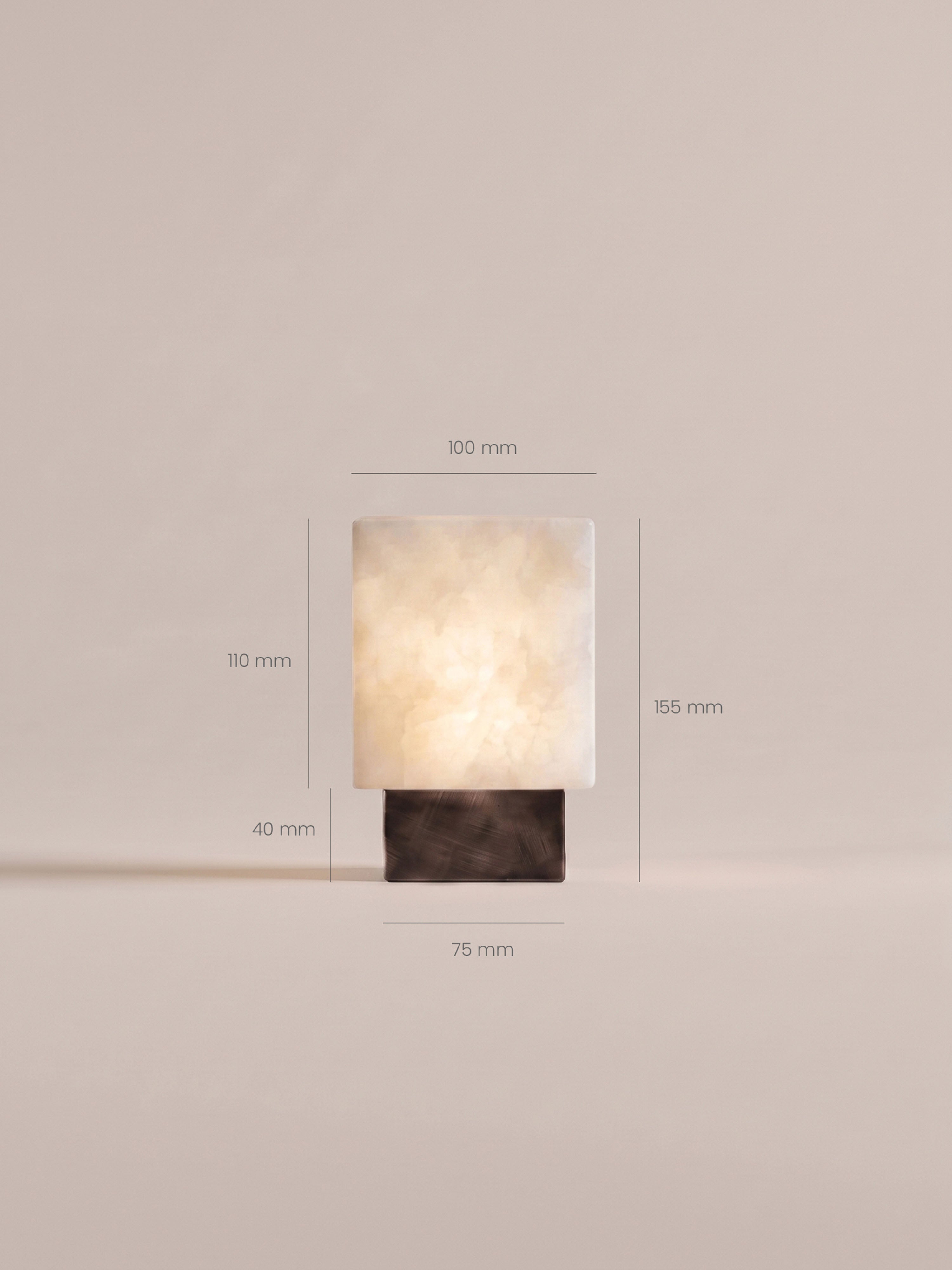 Forma Mini Portable Lamp | Antique Bronze