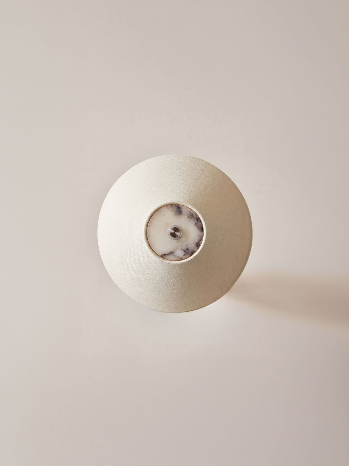Rossa Tragbare Lampe | Calacatta Viola & Leinen