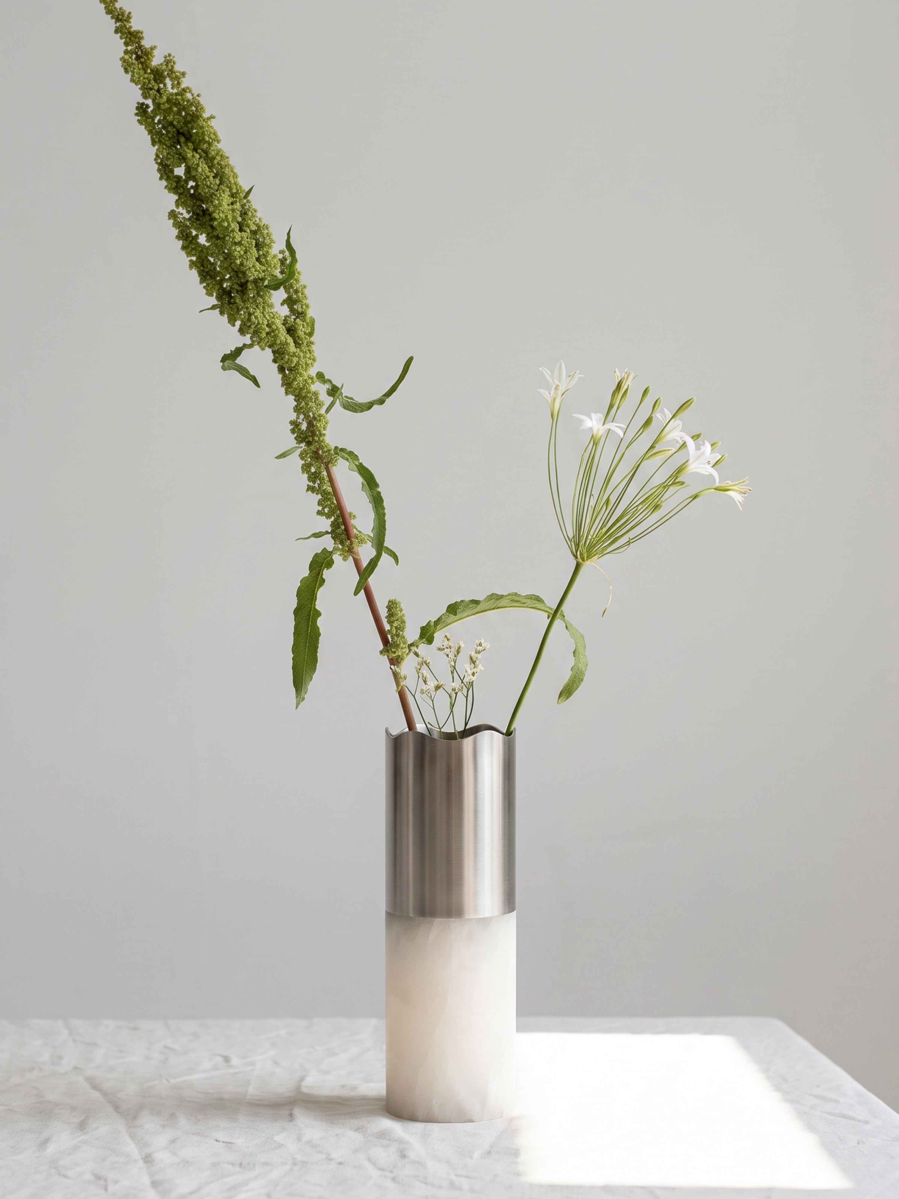 Forma Mini-Taschenlampe | Alabaster