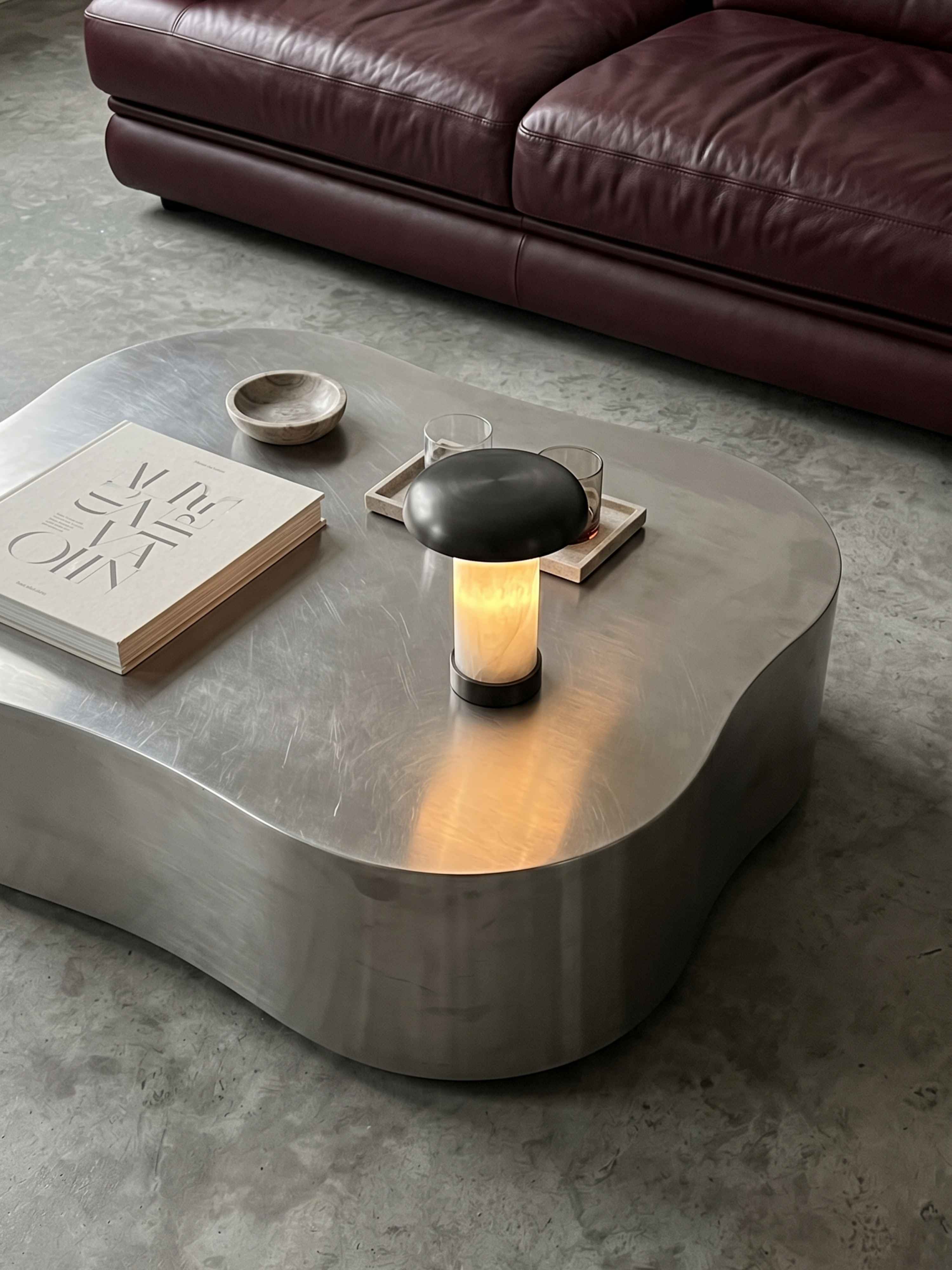 Forma Mini-Taschenlampe | Alabaster