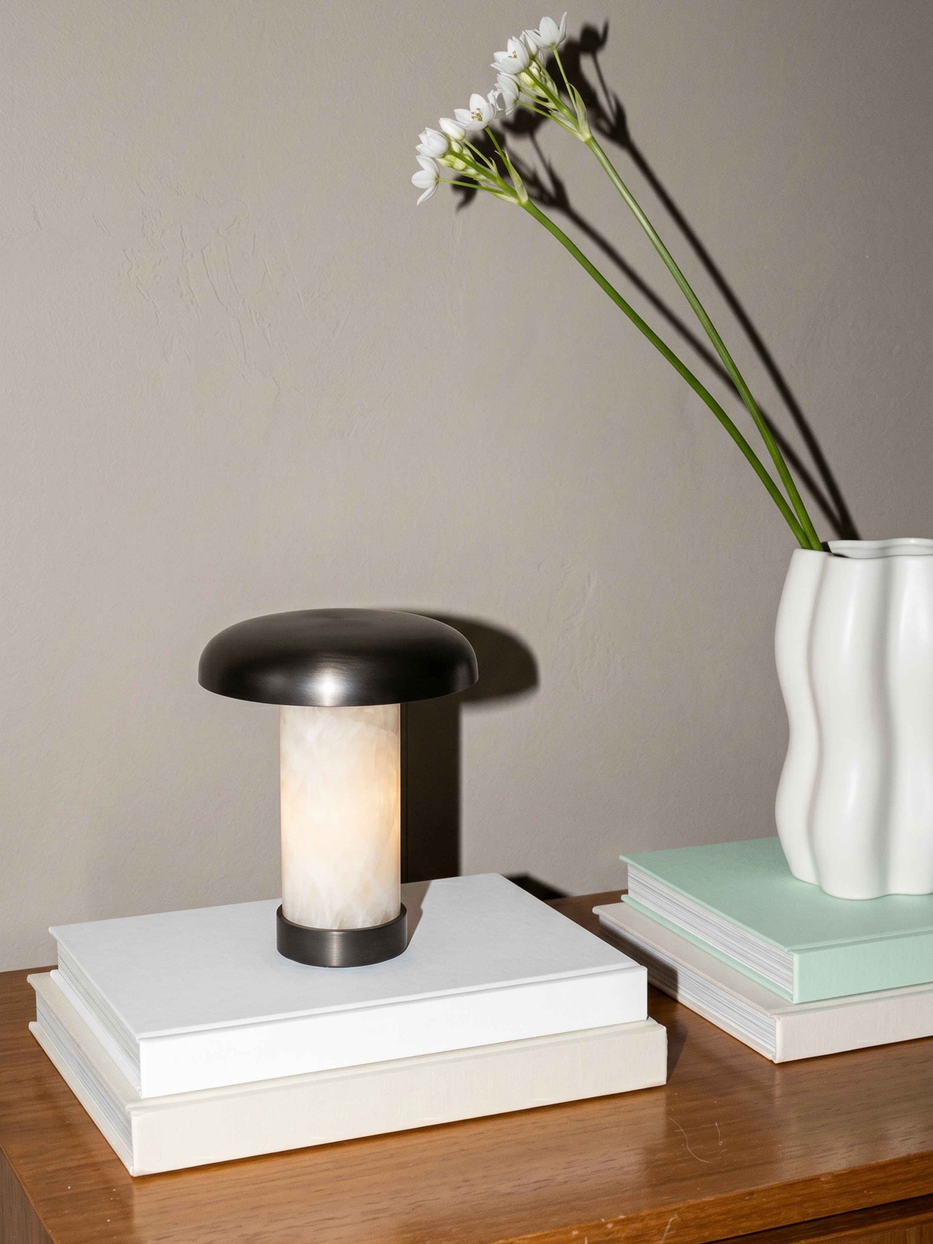 Forma Mini-Taschenlampe | Alabaster