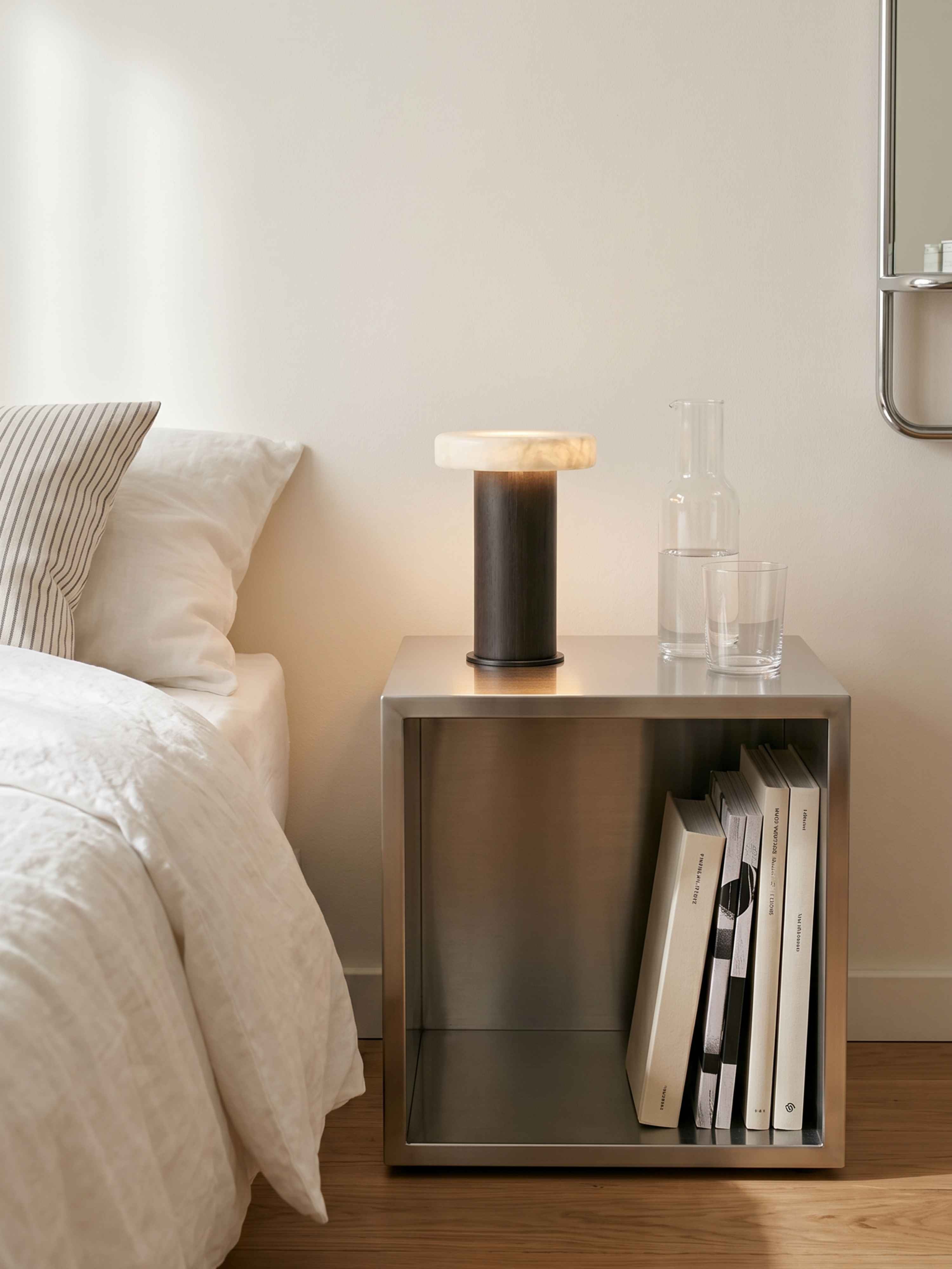 Orel Portable Lamp | Dark Oak