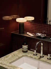 Orel Portable Lamp | Dark Oak