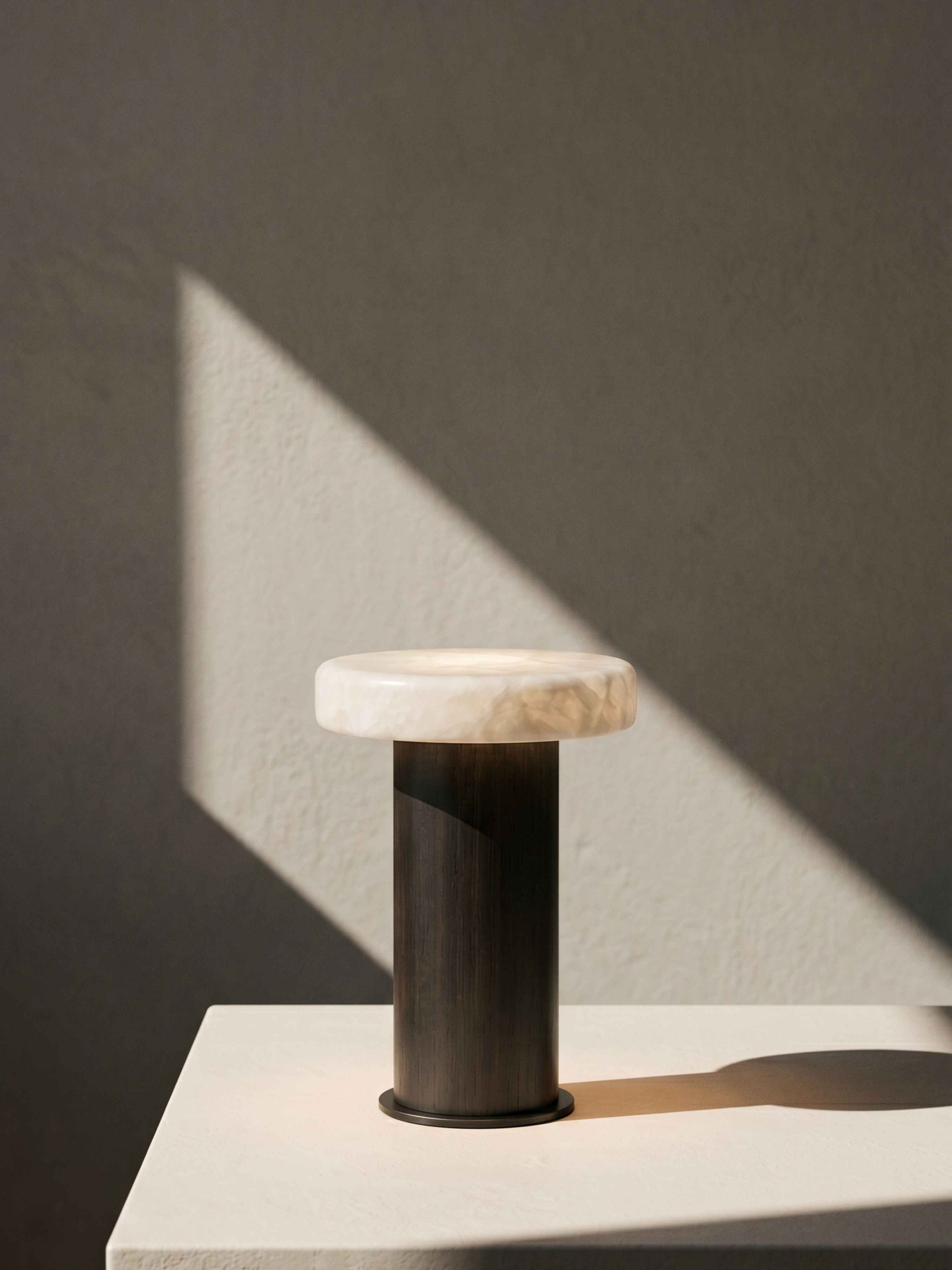Orel Portable Lamp | Dark Oak