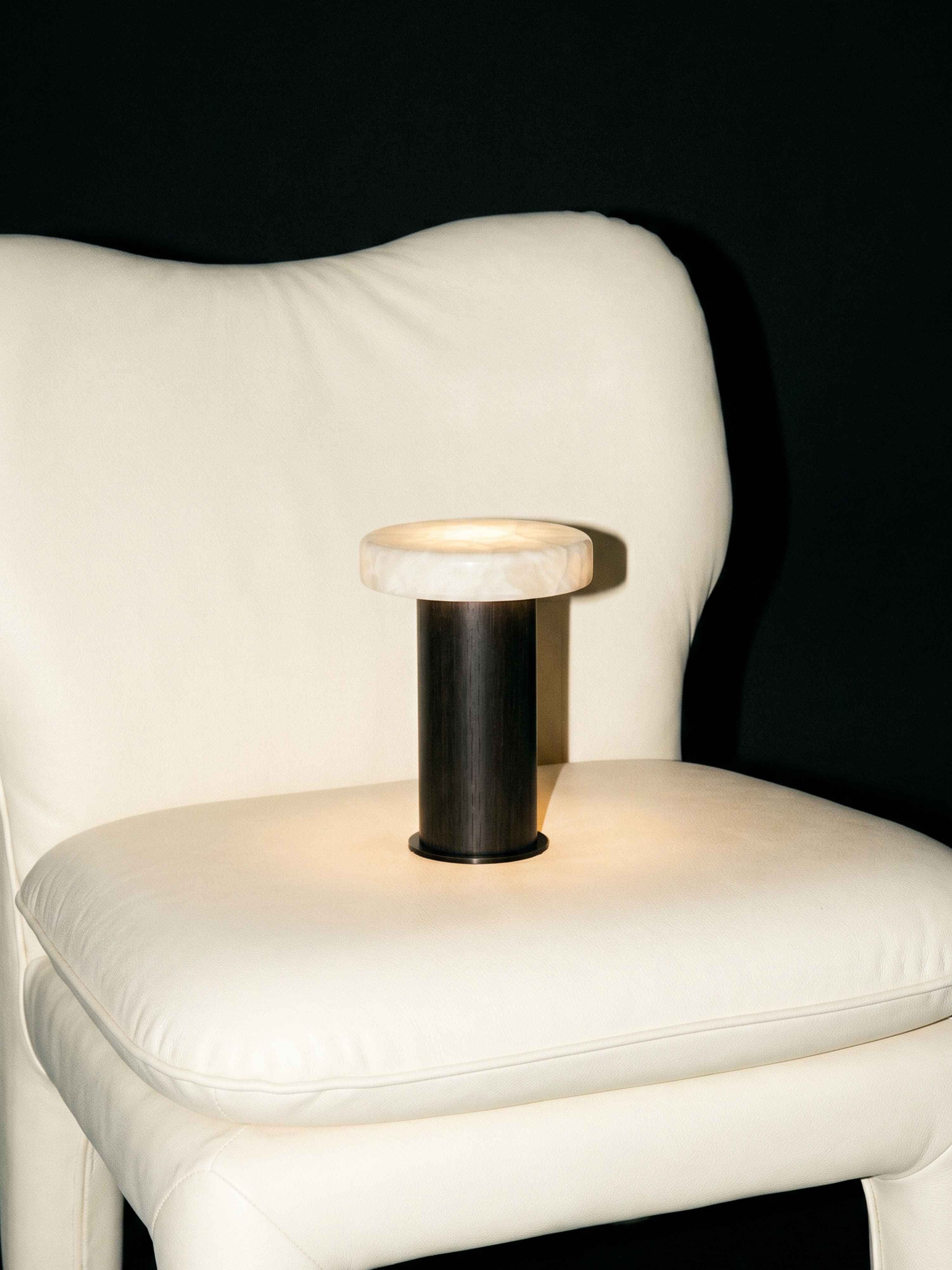 Orel Portable Lamp | Dark Oak
