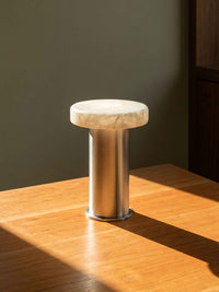 Orel Portable Lamp | Stainless Steel